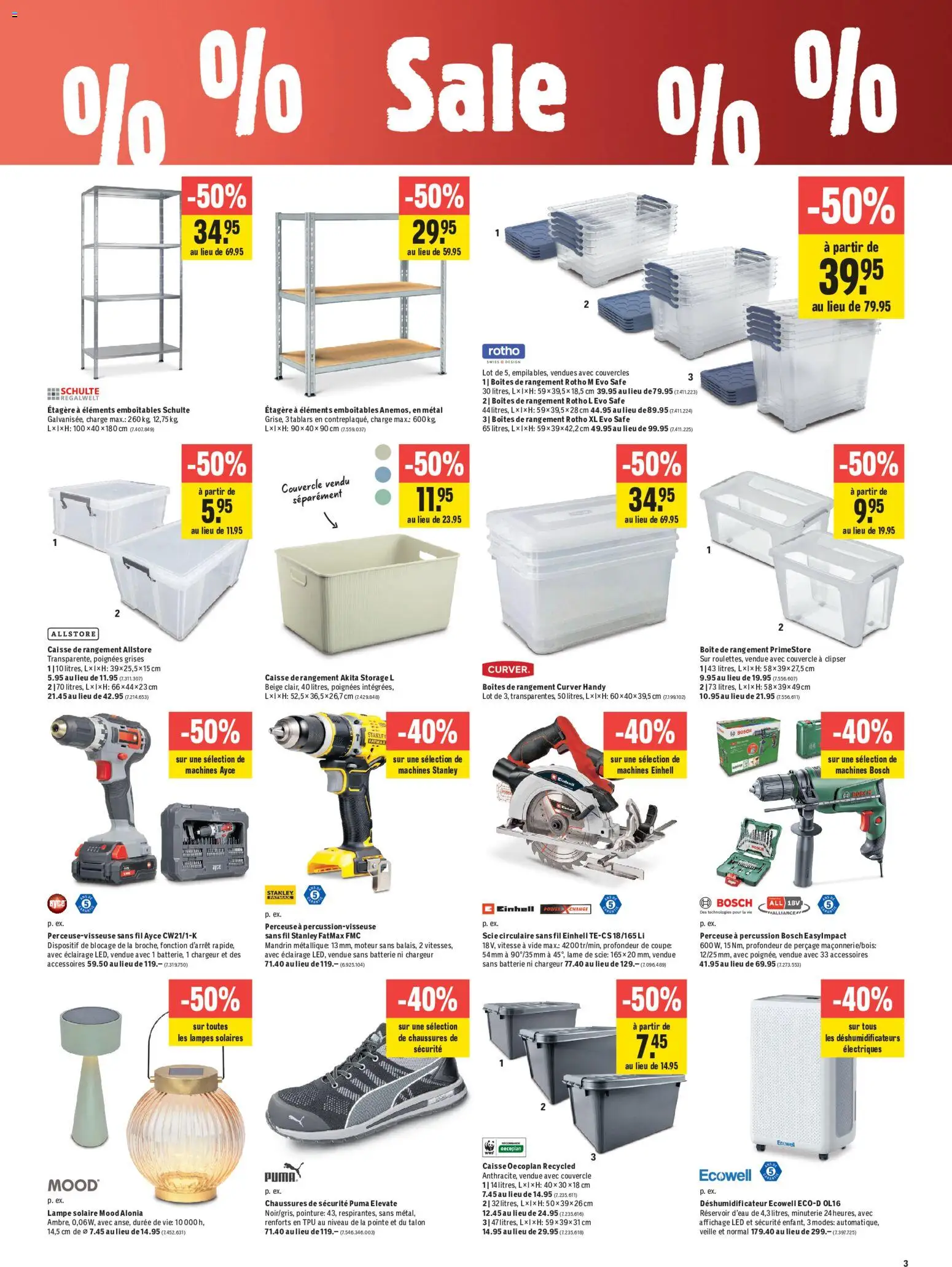 Jumbo aktionen FR – gültig ab 27.08.2026 | Seite: 3 | Produkte: Batterie, Lampe, Bosch