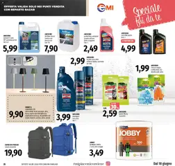 Anteprima del volantino EMI volantino valido a partire dal 18.06.2026 | Pagina: 26 | Prodotti: Zaino, The, Adattatore, Lampada