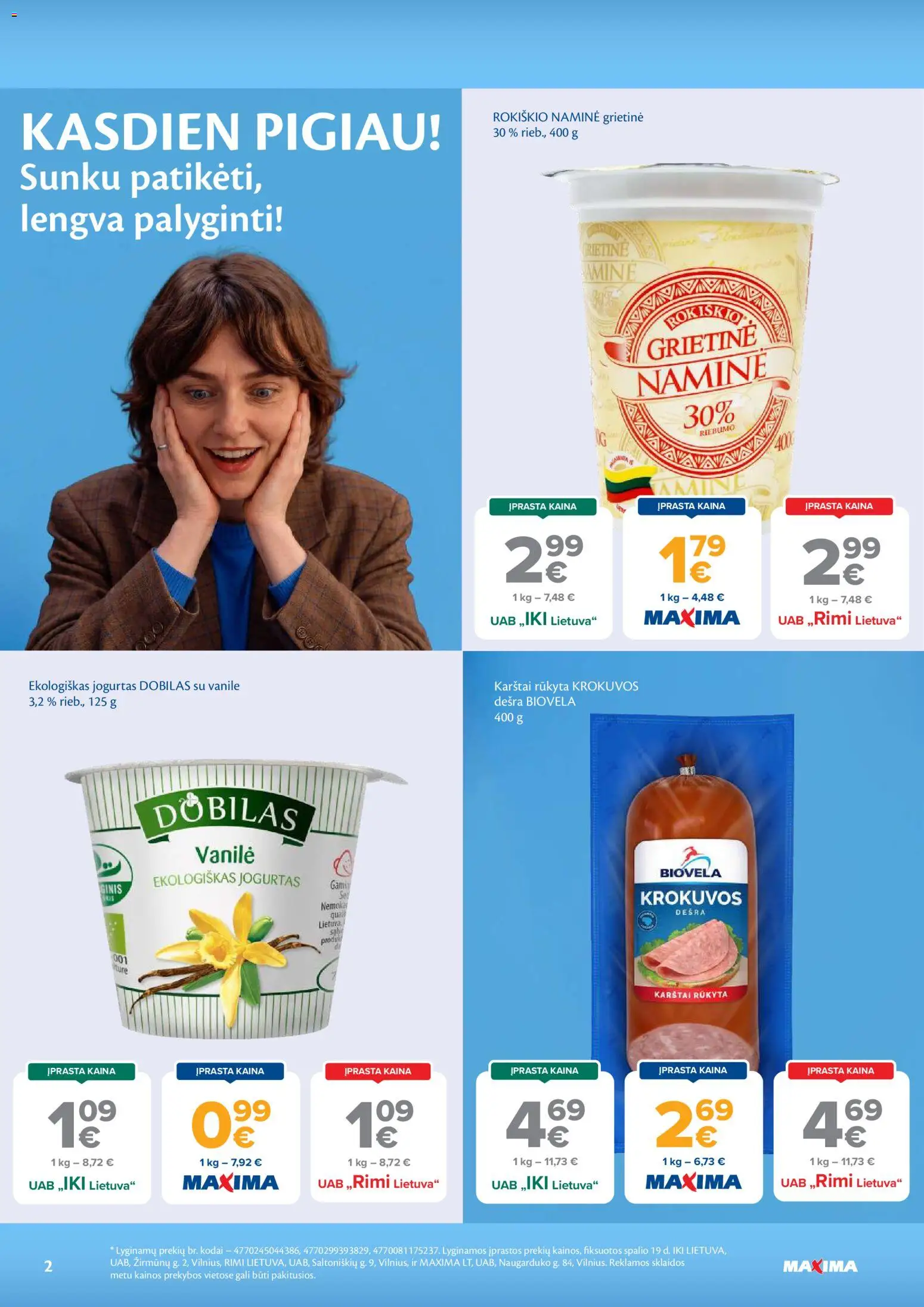 MAXIMA akcijos nuo 2026.10.27 | Puslapis: 2