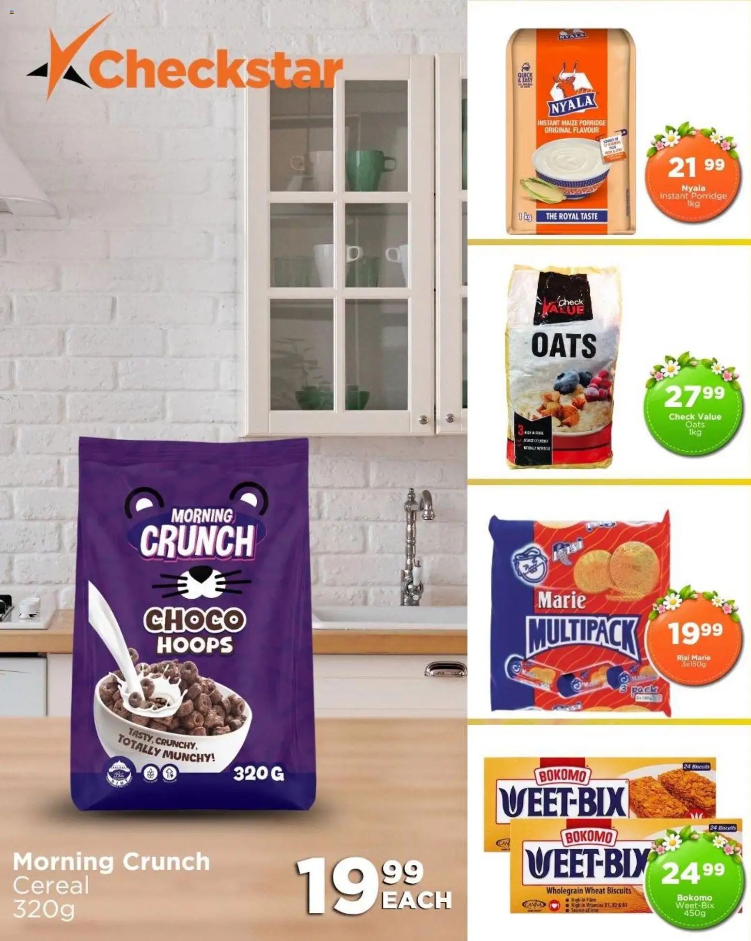 New Check Star catalogue – valid from 09/09/2026 | Page: 5 | Products: Iron, Vitamins, Porridge, Oats