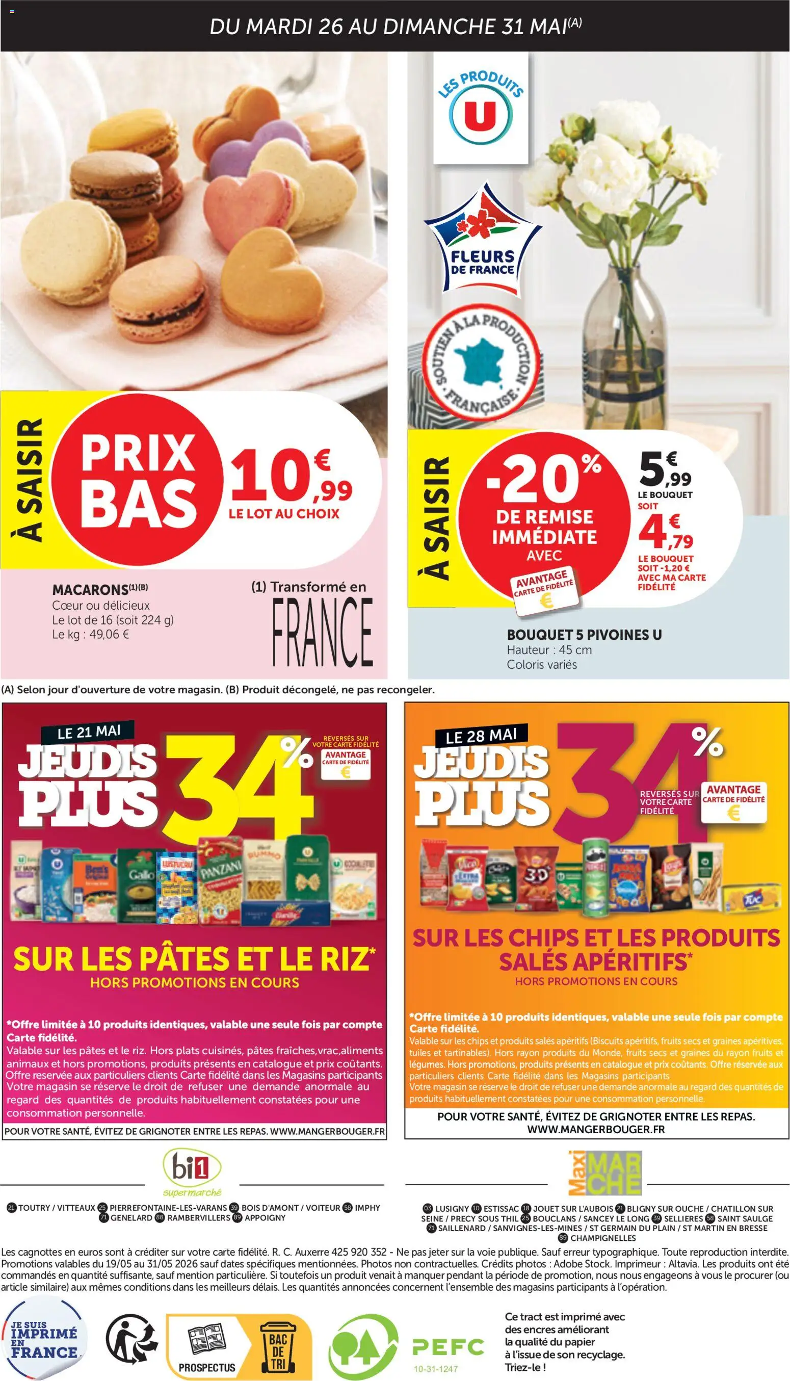 {H1} | Page: 12 | Produits: Pâtes, Chips, Biscuits, Fruits secs