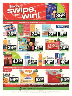 KWIKSPAR specials catalogue – valid from 22.04.2026 | Page: 2 | Products: TV, Chocolate, Fanta, Flakes