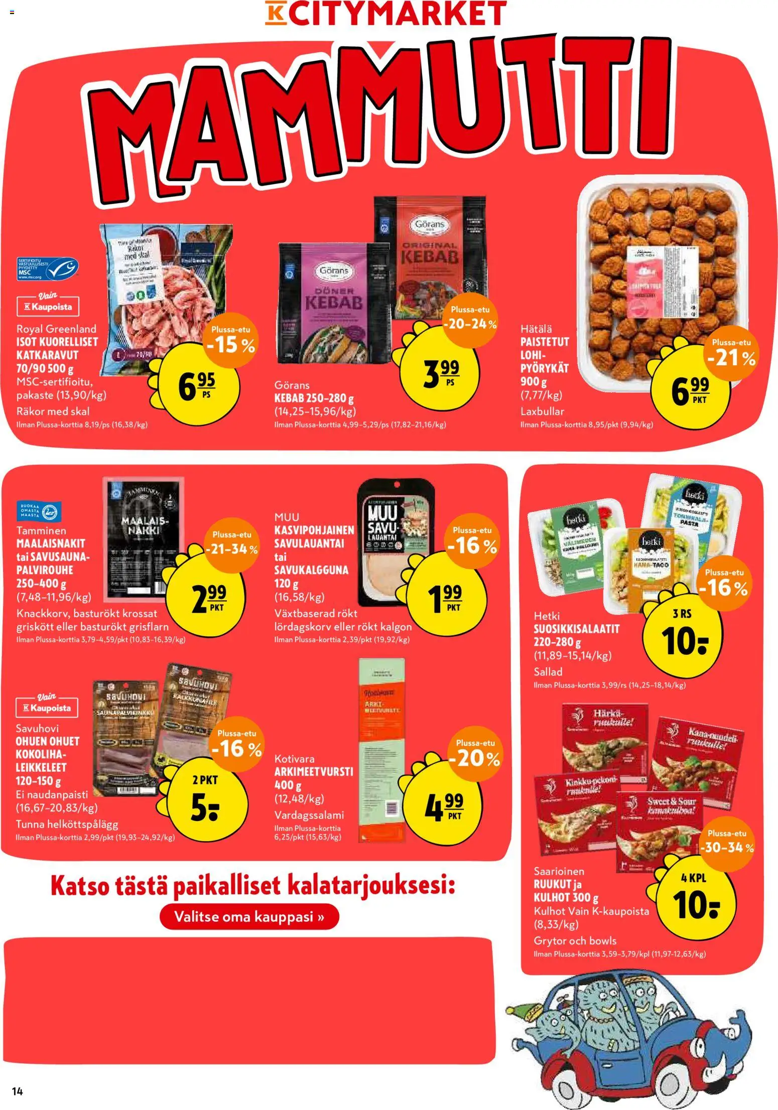 K-Citymarket tarjoukset – voimassa 15/10/2026 alkaen | Sivu: 14