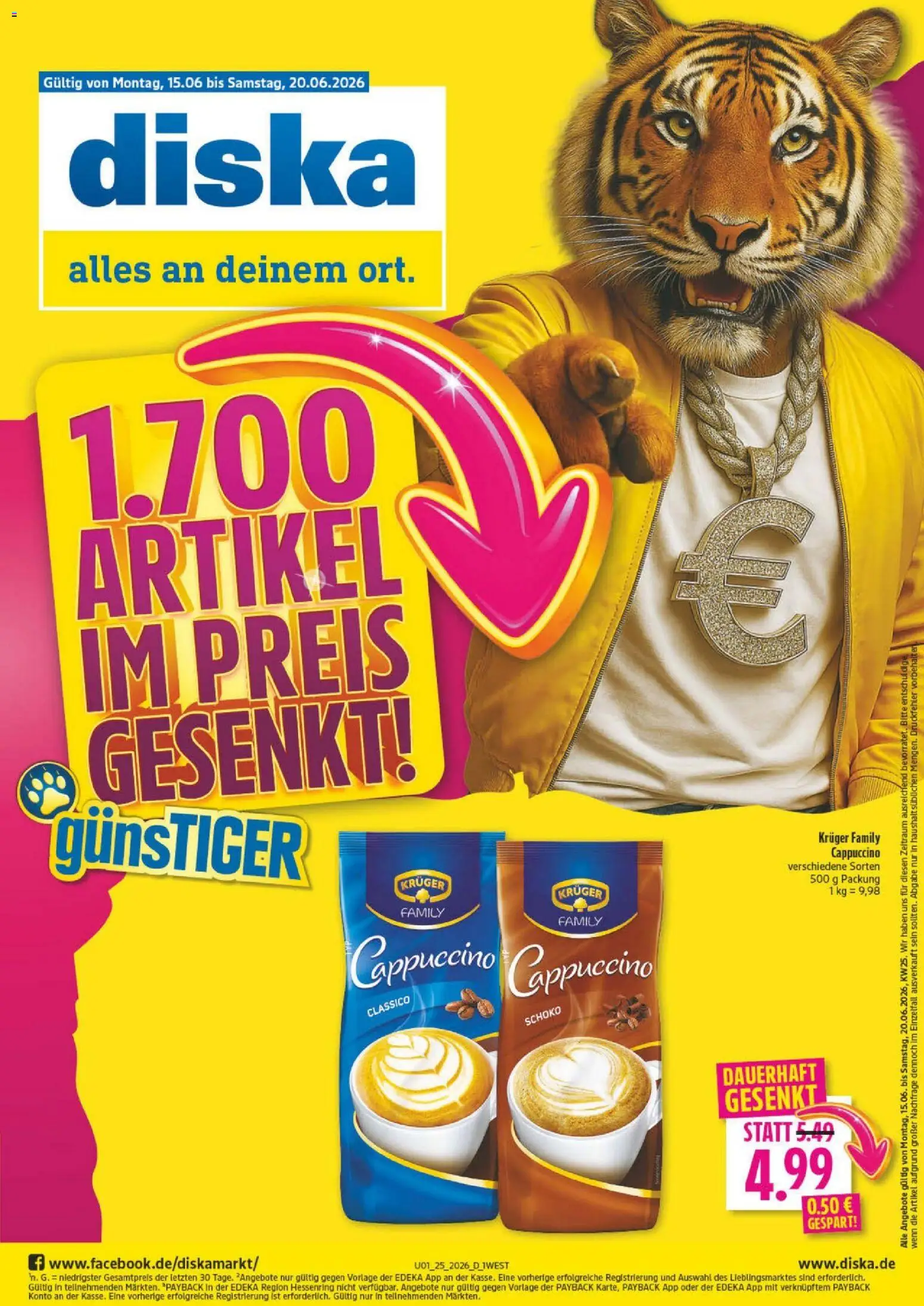 Diska - Diska Angebote Bayern KW25 – gültig ab 15.06.2026 | Seite: 1