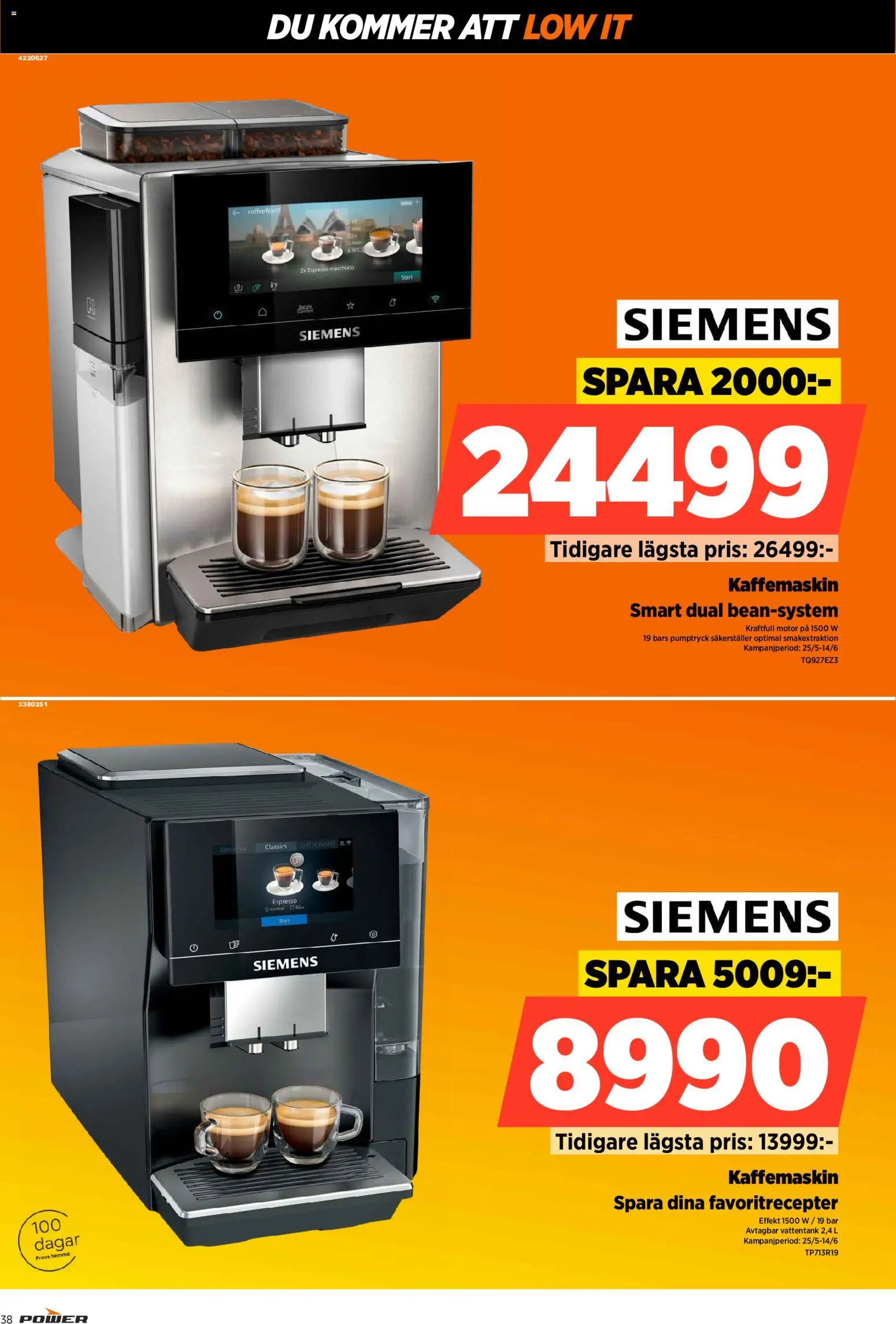 Power reklamblad aktuell från 08.06.2026 | Sida: 38