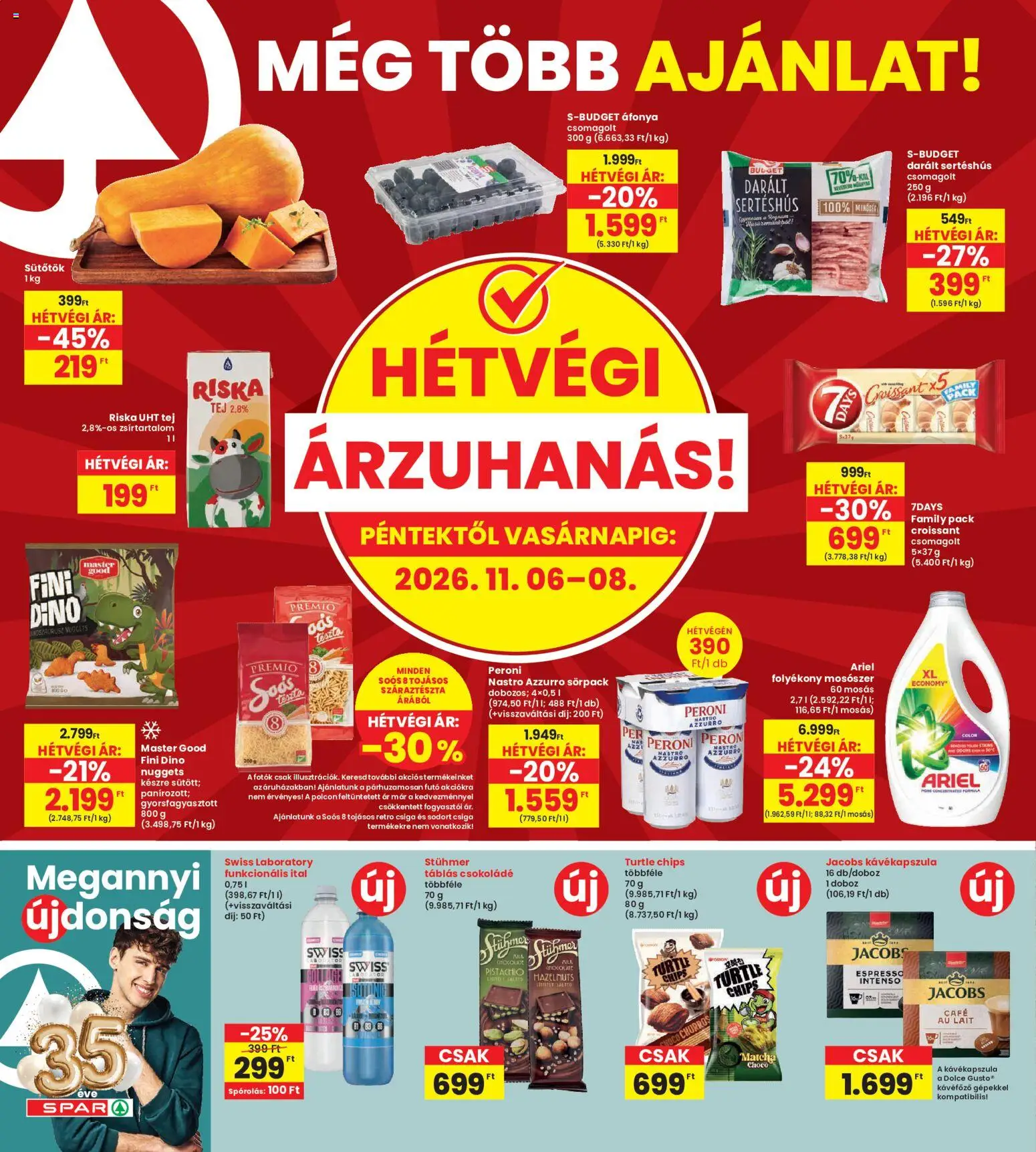 Interspar akciós ujság - amely érvényes a következő dátumtól: 2026.11.05. | Oldal: 20