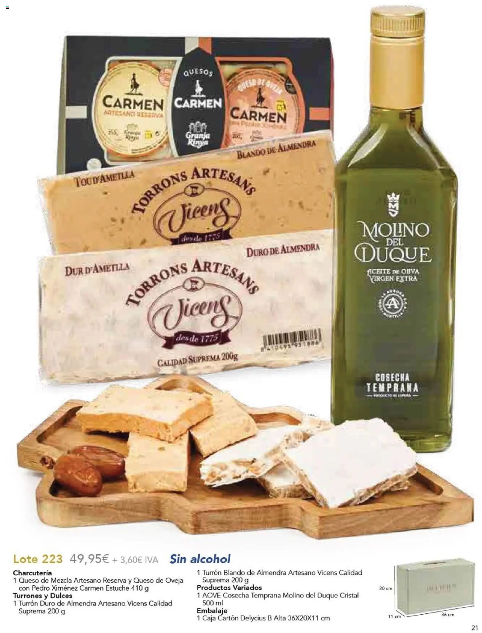 E.Leclerc Donde la magia se hace realidad │ válido desde el 19/10/2026 | Página: 23 | Productos: Queso, Aceite, Dulces, Alcohol