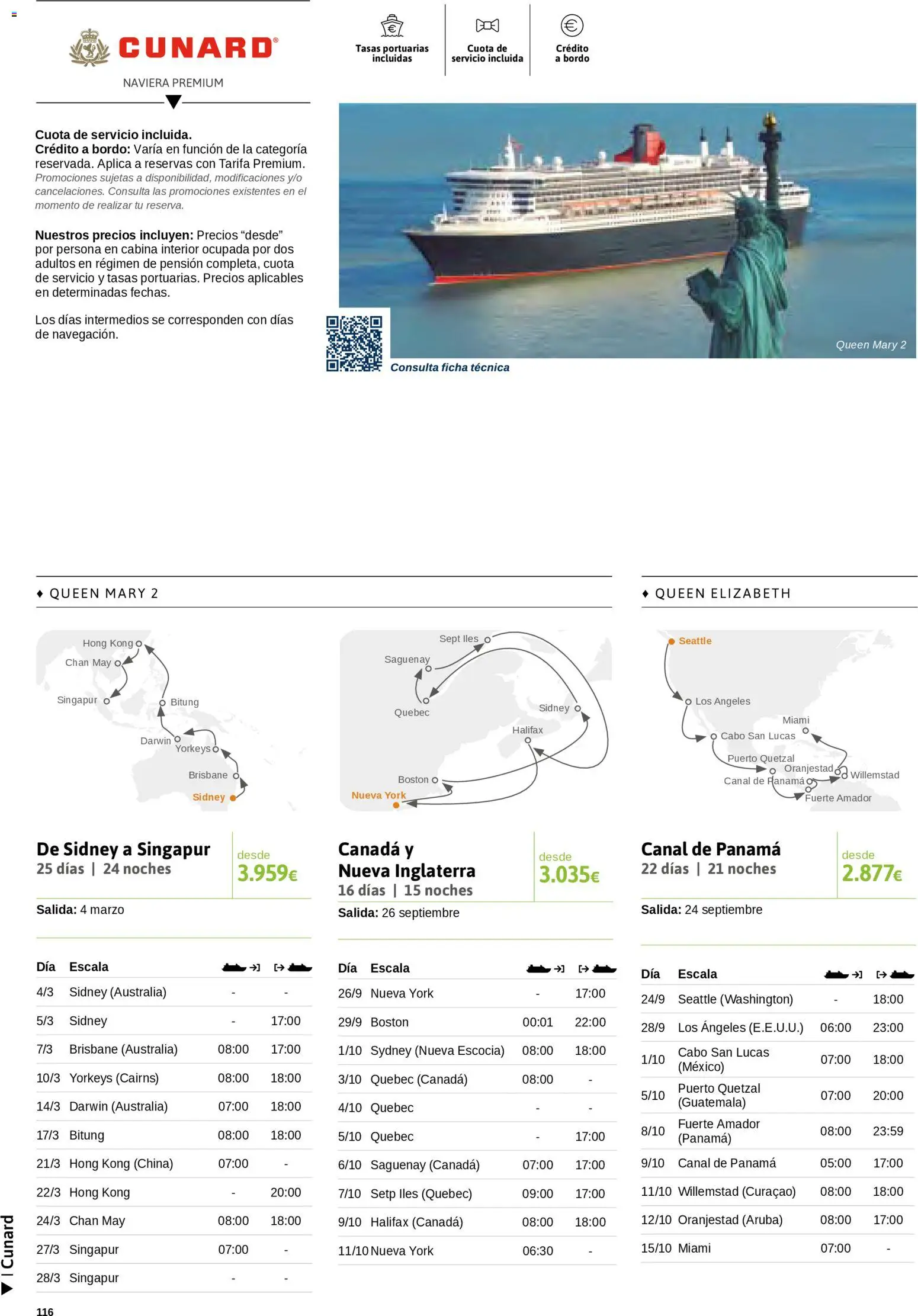 Viajes El Corte Inglés Cruceros marítimos │ válido desde el 01/01/2026 | Página: 117