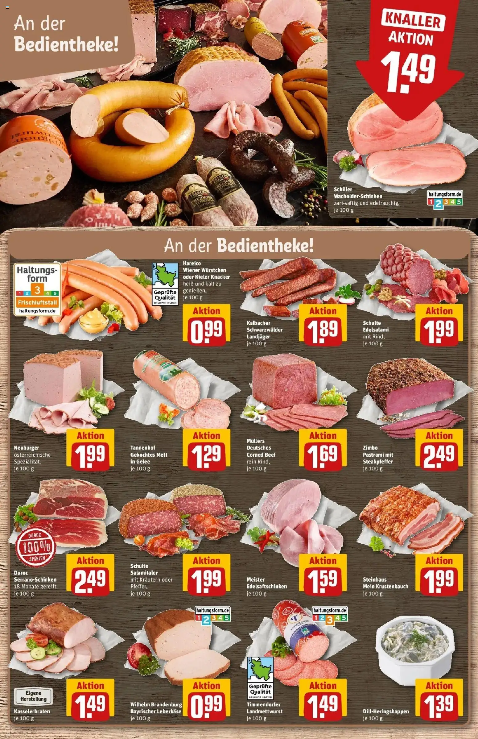 REWE Prospekt ab 28.09.2026 zum Blättern » Angebote | Seite: 18 | Produkte: Wiener wurstchen, Leberkase