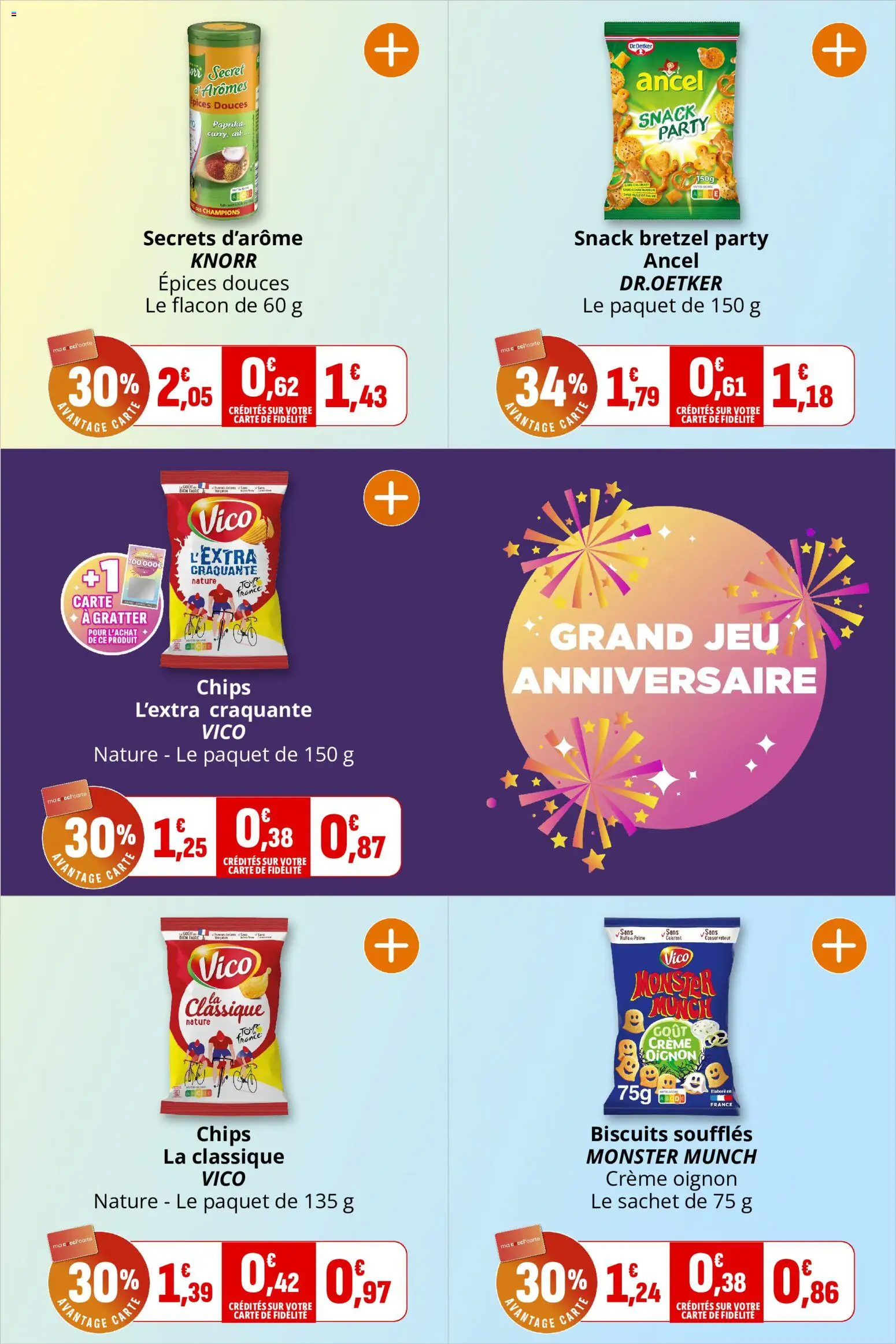 {H1} | Page: 29 | Produits: Paprika, Ail, Oignon, Crème