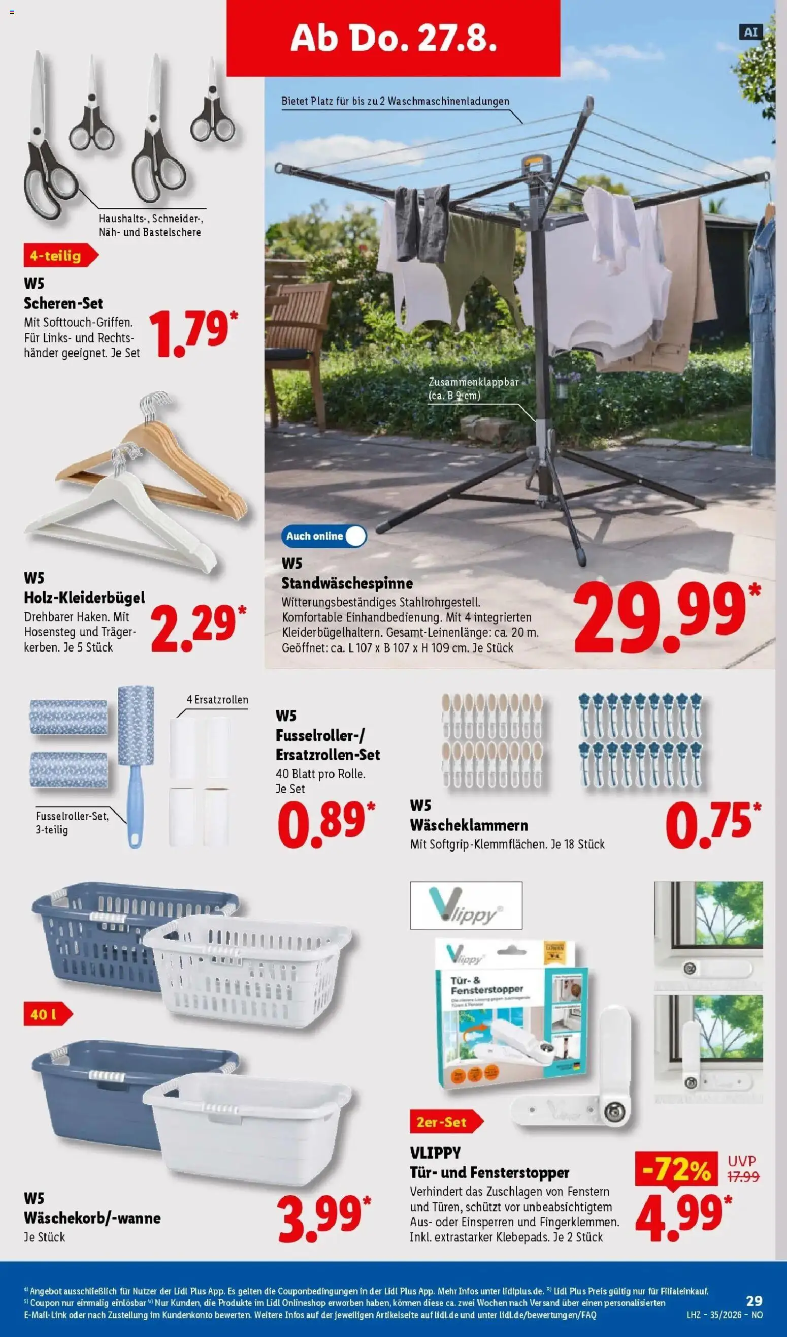 Lidl Prospekt Wahlstedt (ab 24.08.2026) zum Blättern » Angebote | Seite: 51 | Produkte: Tür
