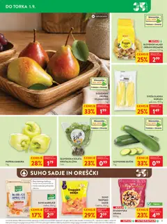 Spar katalog akcije – veljaven od 26.08.2026 | Stran: 13 | Izdelki: Kos, Suhe marelice, Krompir, Hruške