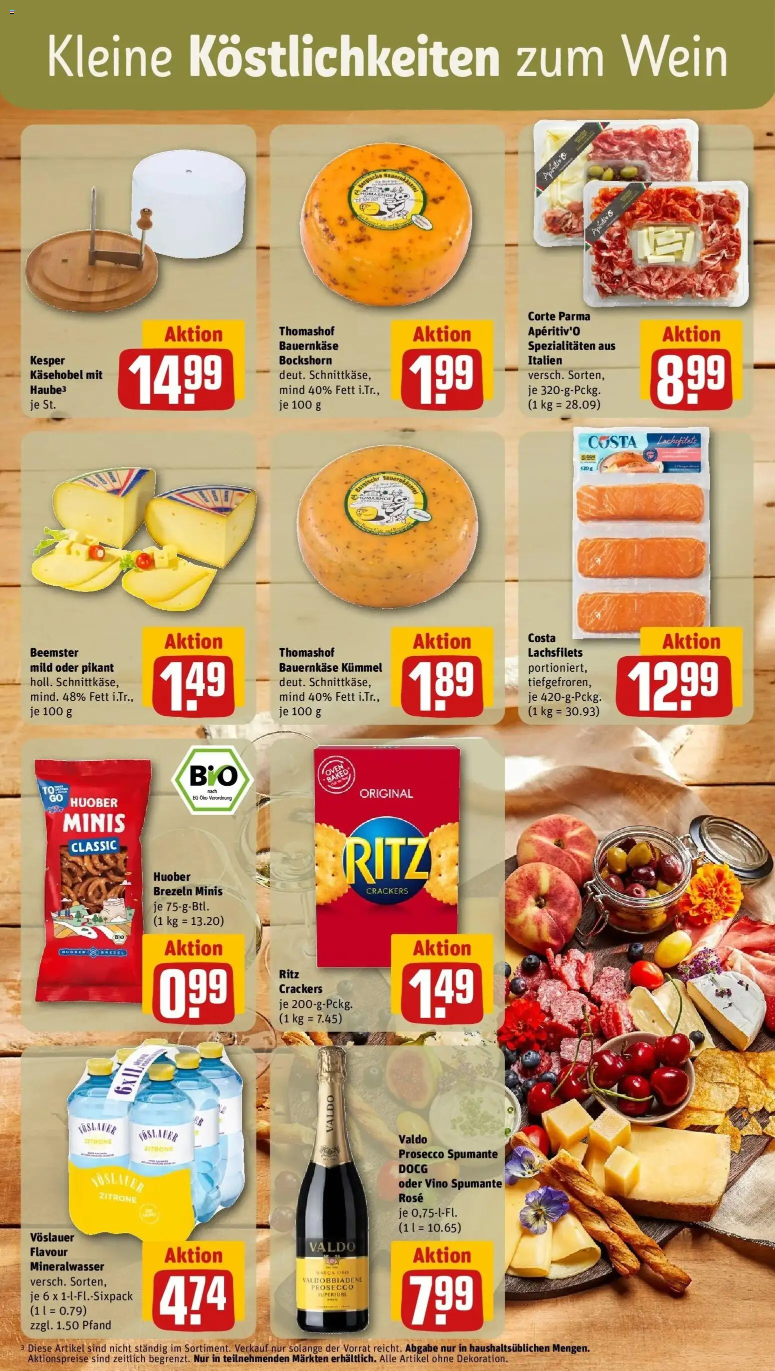 REWE Prospekt ab 12.10.2026 zum Blättern » Angebote | Seite: 22 | Produkte: Spezialitäten, Prosecco, Zitrone, Wein