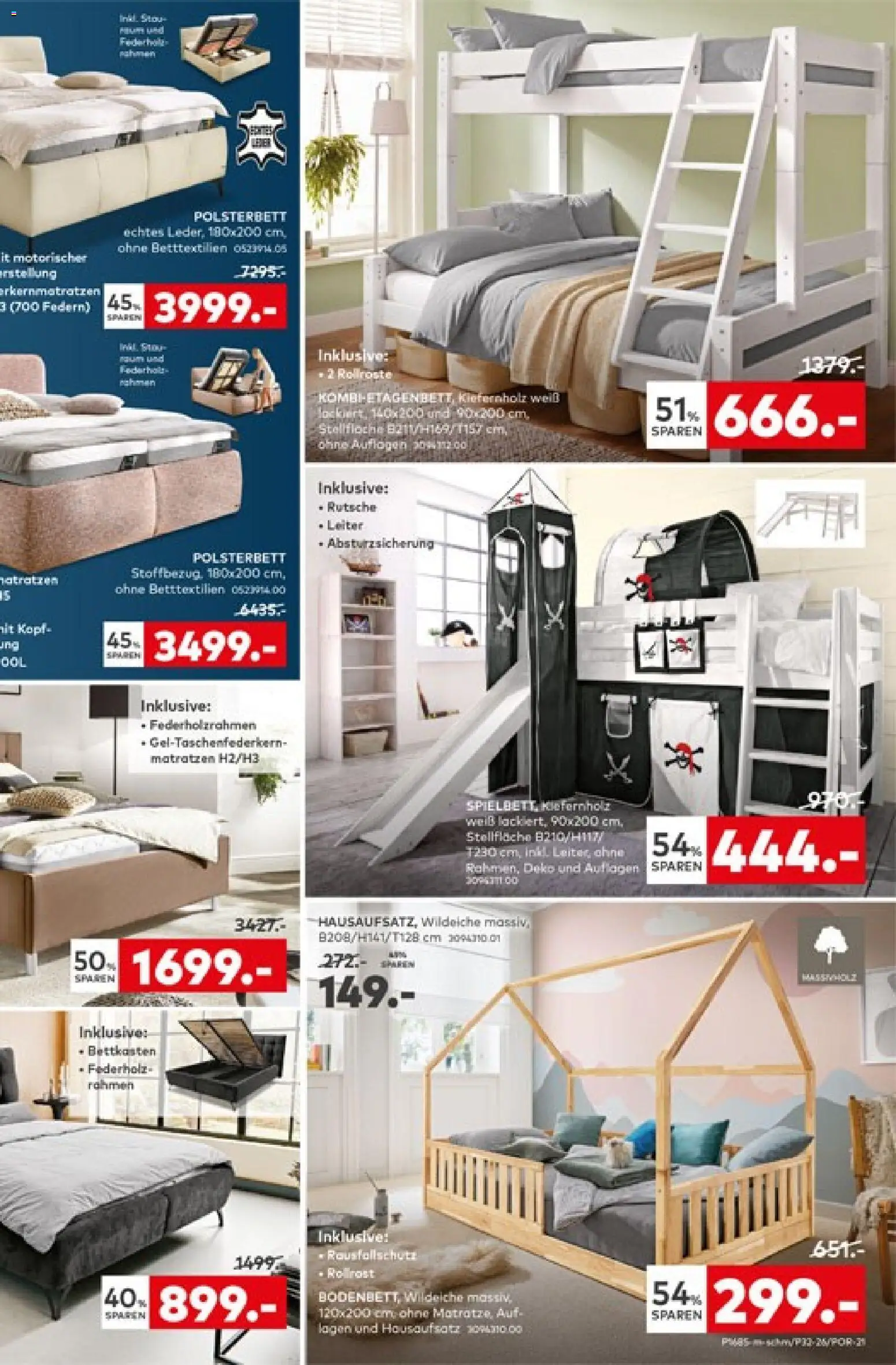 Porta! Prospekt – gültig ab 07.09.2026 | Seite: 13 | Produkte: Polsterbett