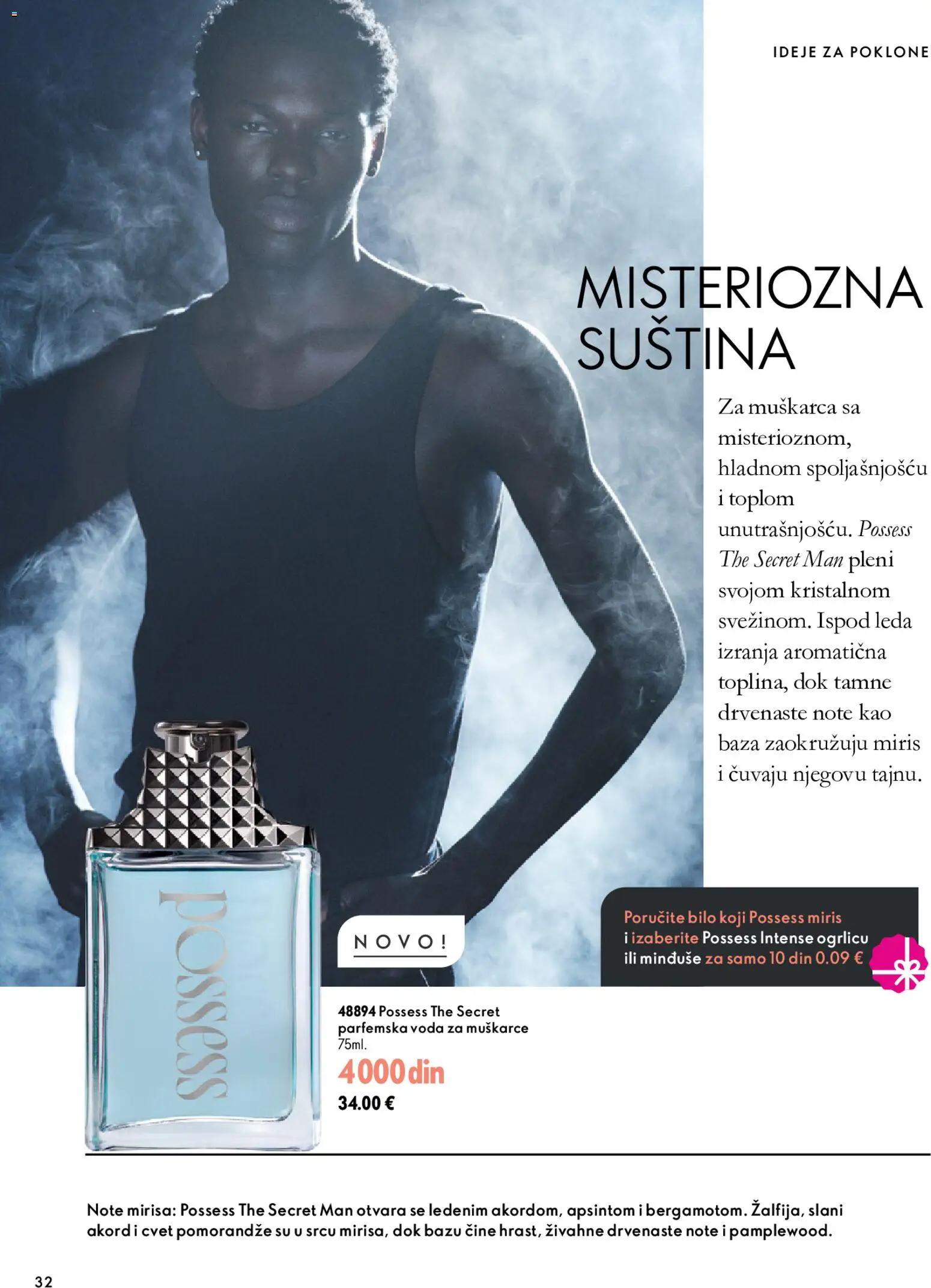 Oriflame katalog - važi od 18.11.2026 | Strana: 32 | Proizvode: Miris, Voda