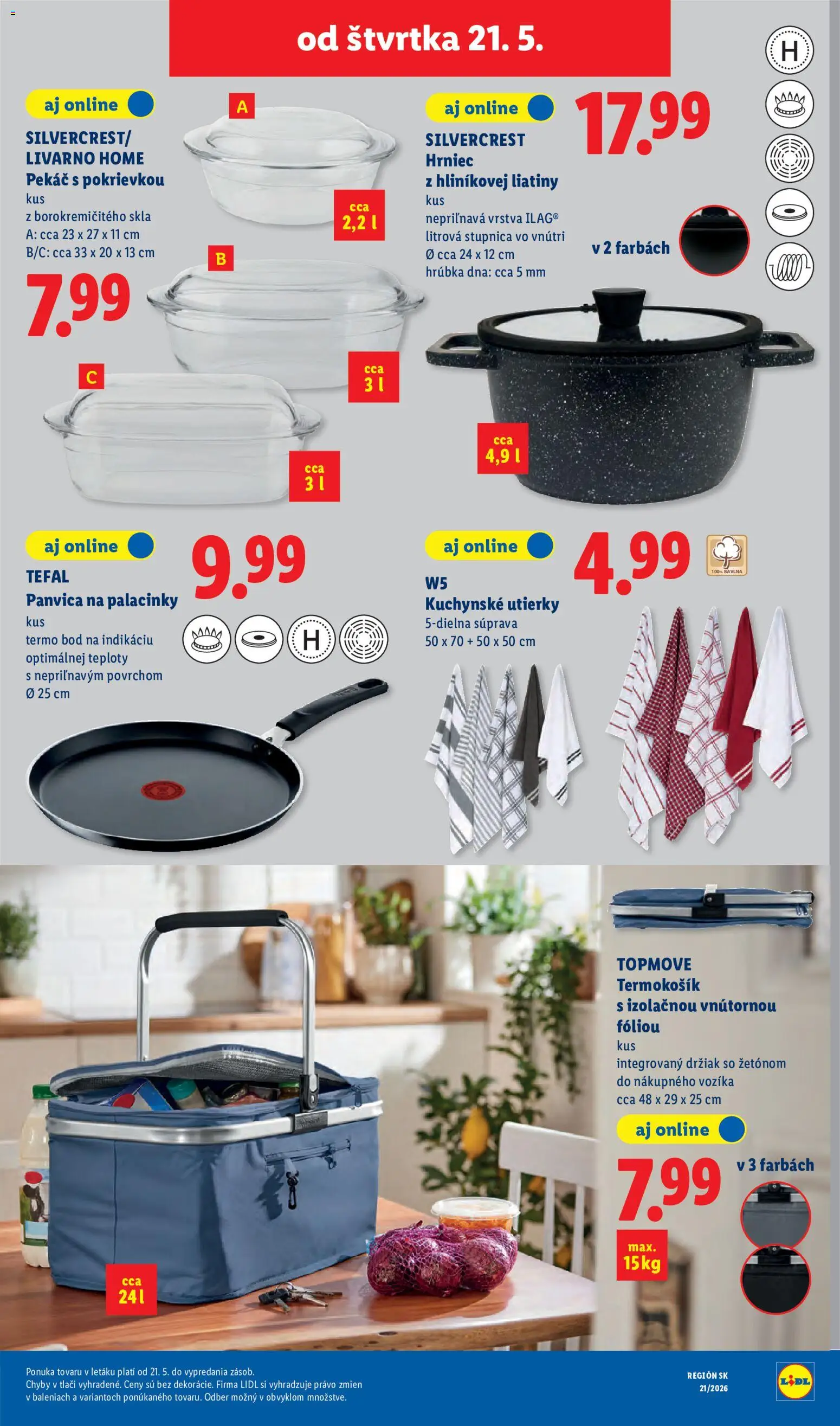 Nové Lidl akcie – leták je platný od 18.05.2026 | Strana: 89 | Produkty: Panvica, Tefal