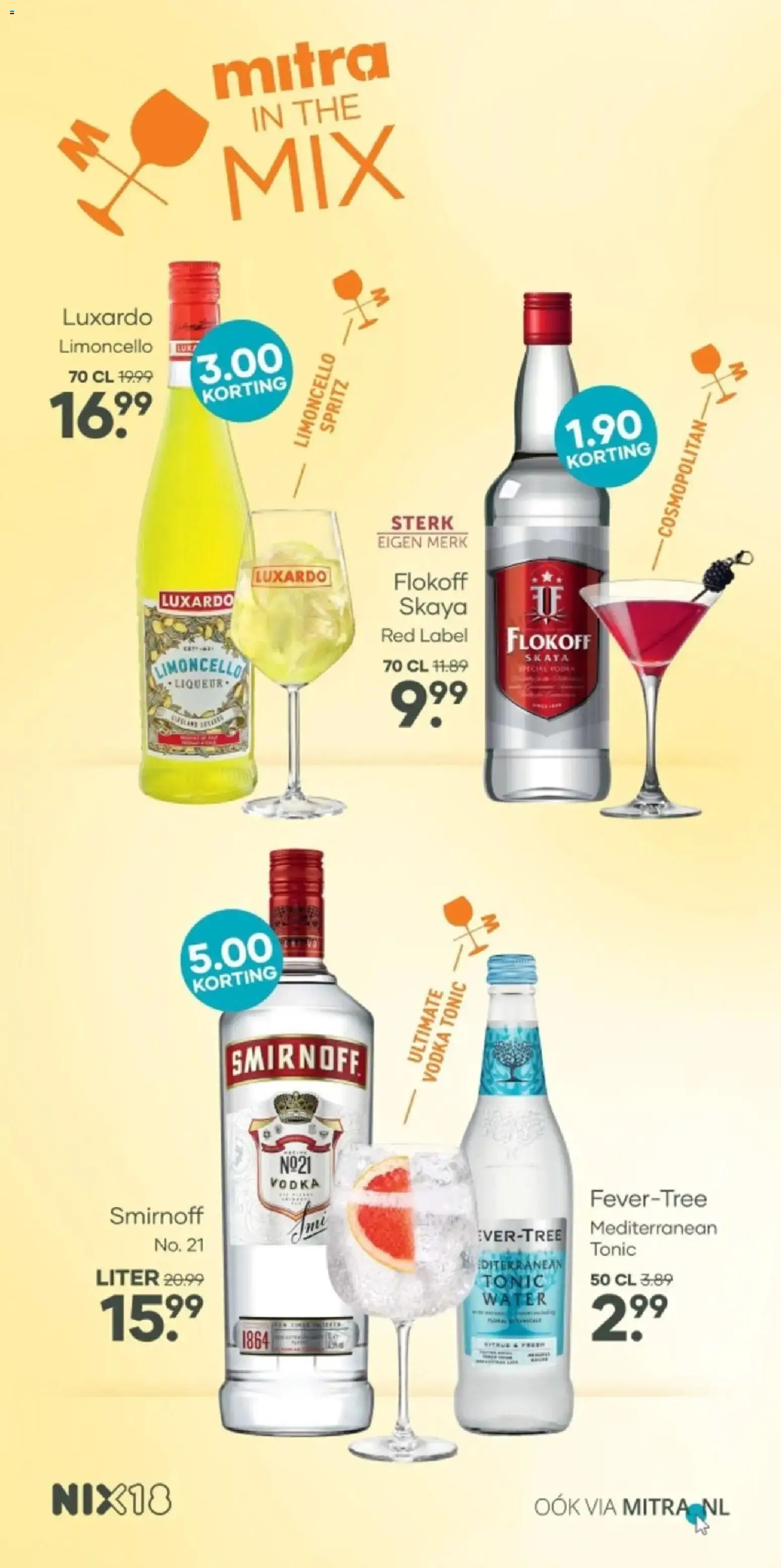 Mitra folder vanaf 21-09-2026 || NIEUWE | Pagina: 20 | Producten: Vodka, Tonic, Water