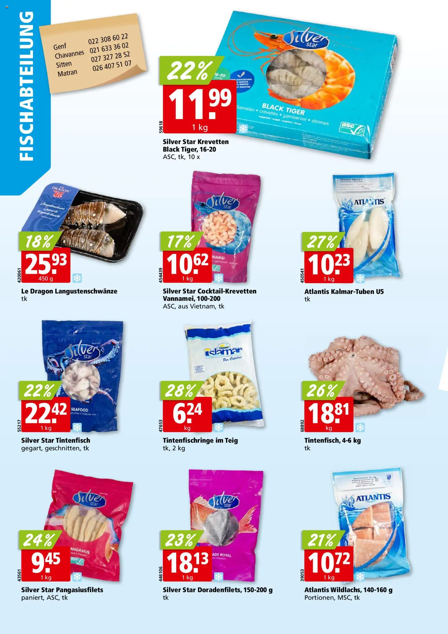 Aligro aktionen Chavannes, Matran, Genf, Sitten – gültig ab 29.06.2026 | Seite: 4 | Produkte: Tintenfisch