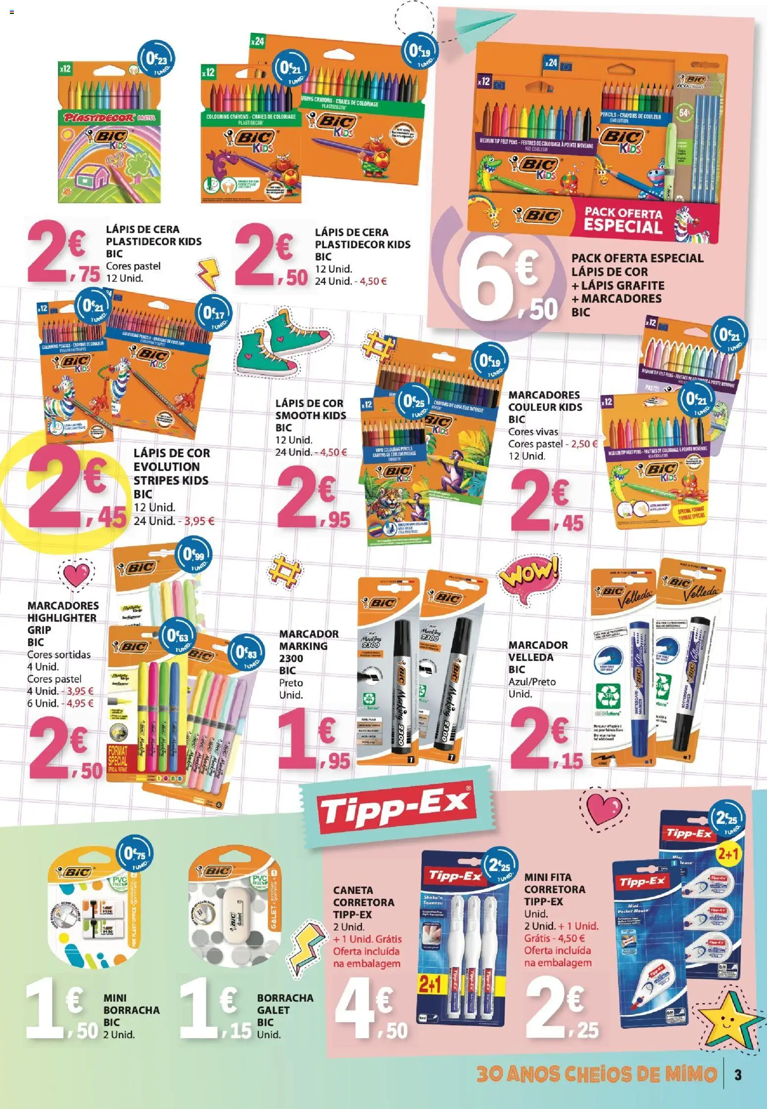E.Leclerc - Folheto Regresso Às Aulas 2 │ válido de 25/08/2026 | Página: 3 | Produtos: Mouse, Cera