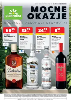 Pogląd oferty "Stokrotka gazetka - Oferta alkoholowa" - ważna od 06.08.2026