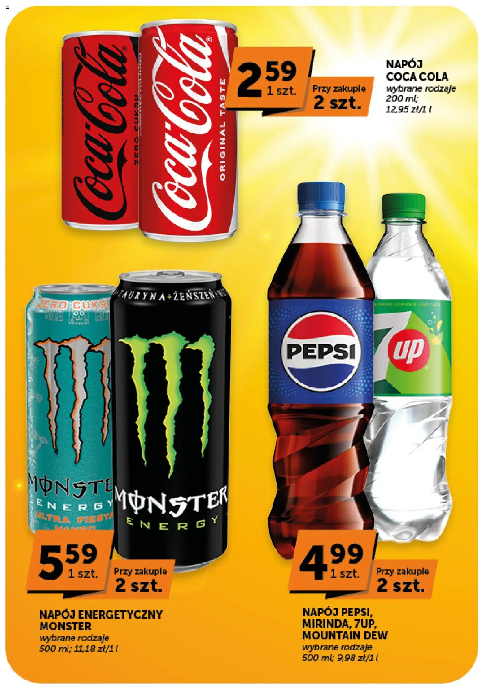 Groszek gazetka od 06.08.2026 | Strona: 25 | Produkty: Pepsi, Coca cola