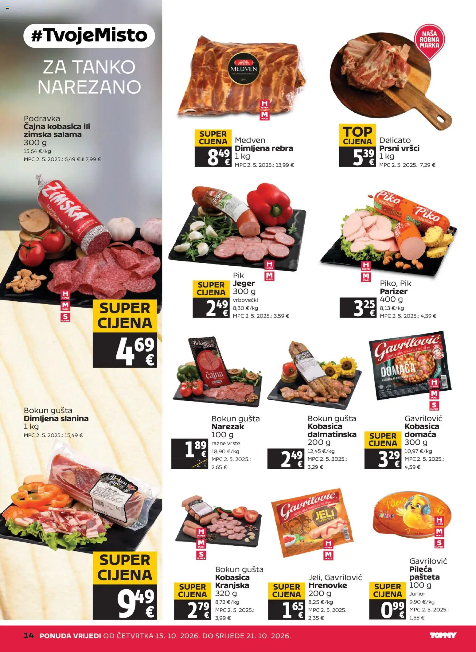 Tommy katalog | vrijedi od 15.10.2026 | Stranica: 14