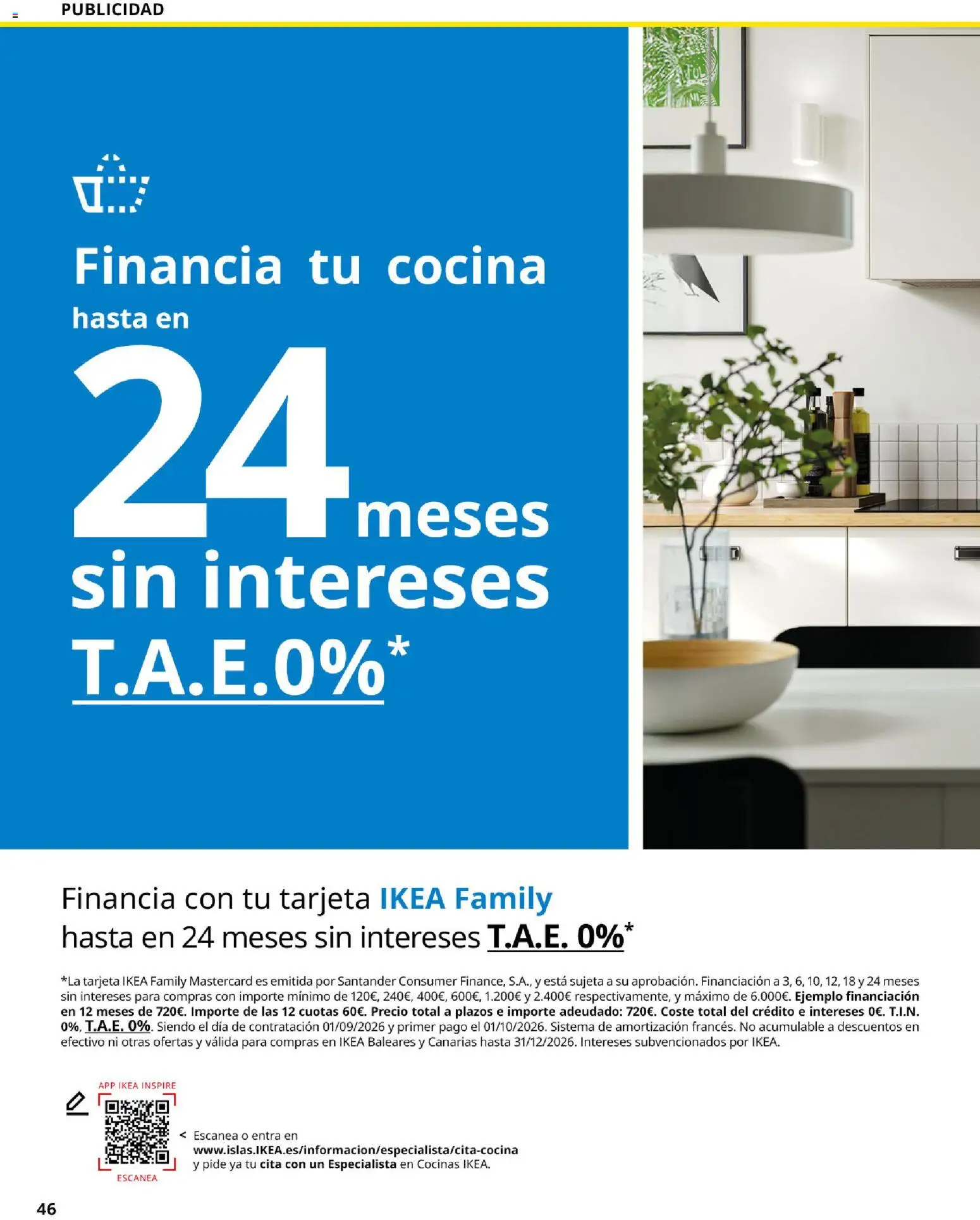Catálogo IKEA Cocinas │ válido desde el 01.02.2026 | Página: 46 | Productos: Cocina