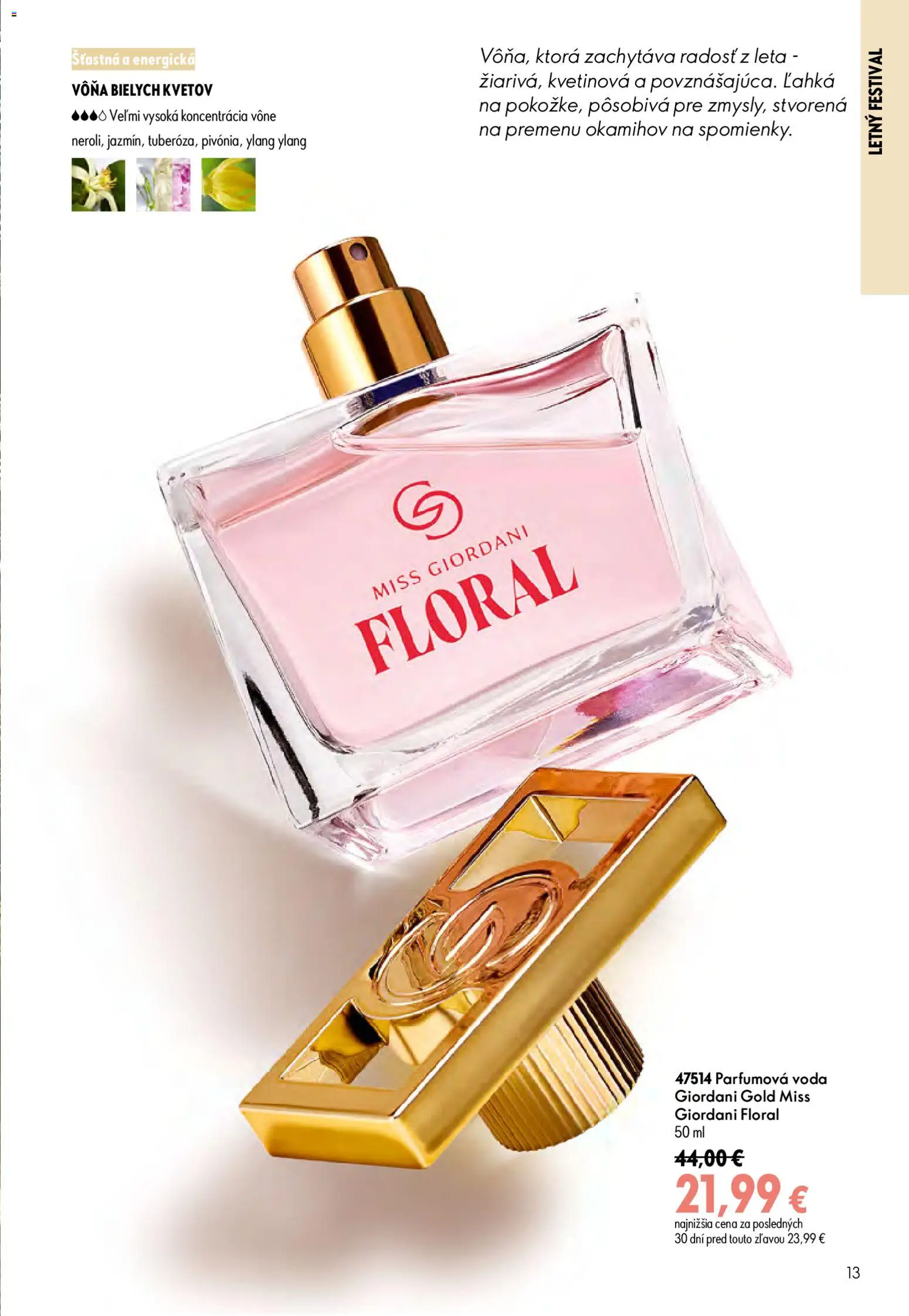 Nové Oriflame akcie – leták je platný od 08.07.2026 | Strana: 13 | Produkty: Voda