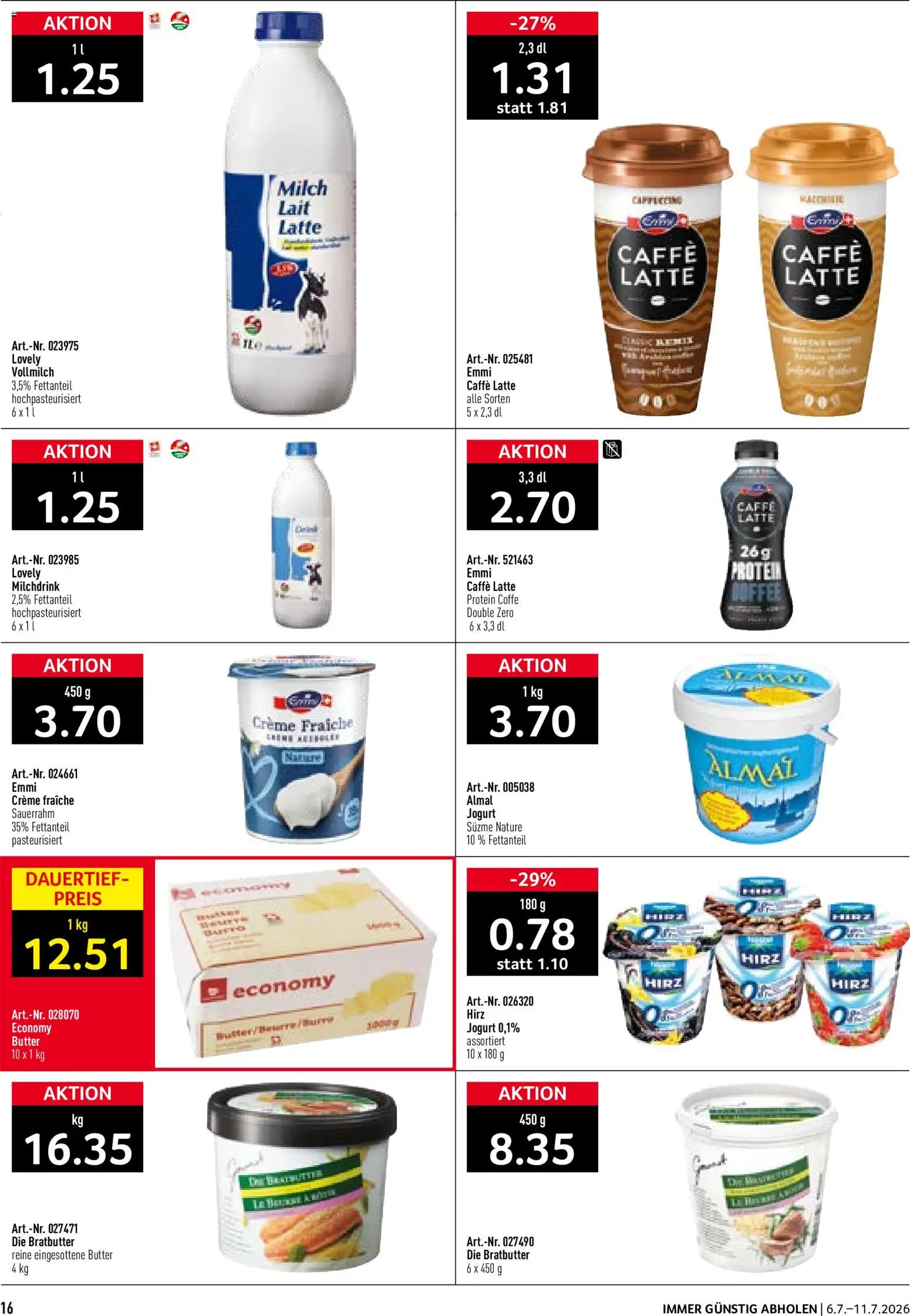 🛍️ Prodega aktionen ab 06.07.2026 » Entdecken Sie exklusive Rabatte und sparen Sie noch heute! 💰 | Schweiz