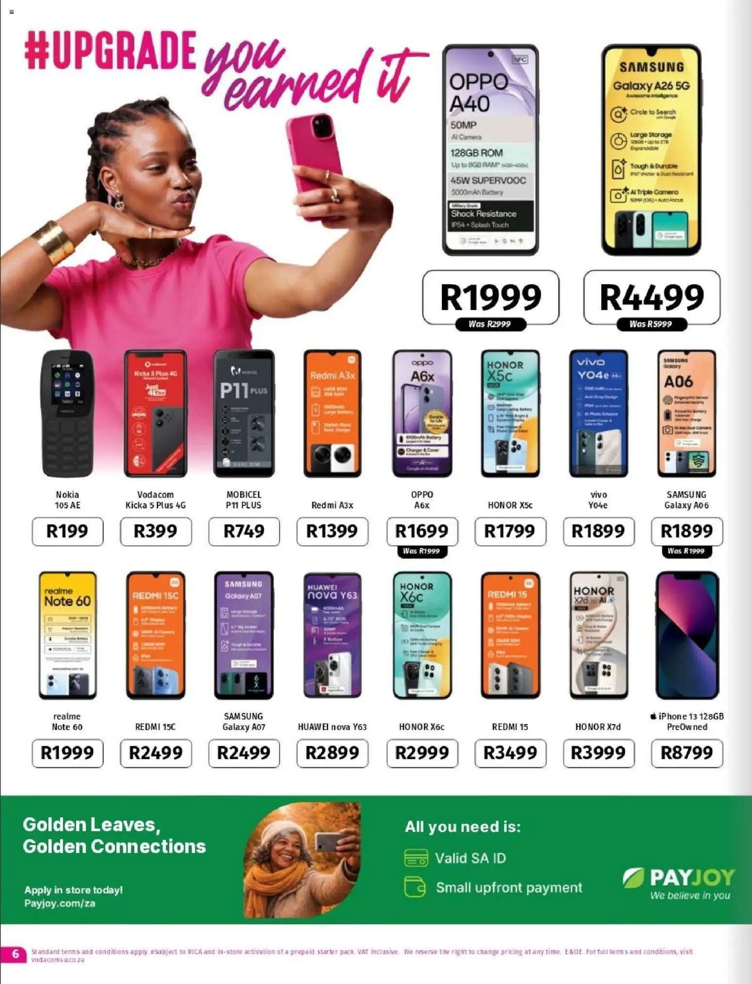 Vodacom Deals | 07/05/2026 | How to get a limited discount? Save today! | South Africa