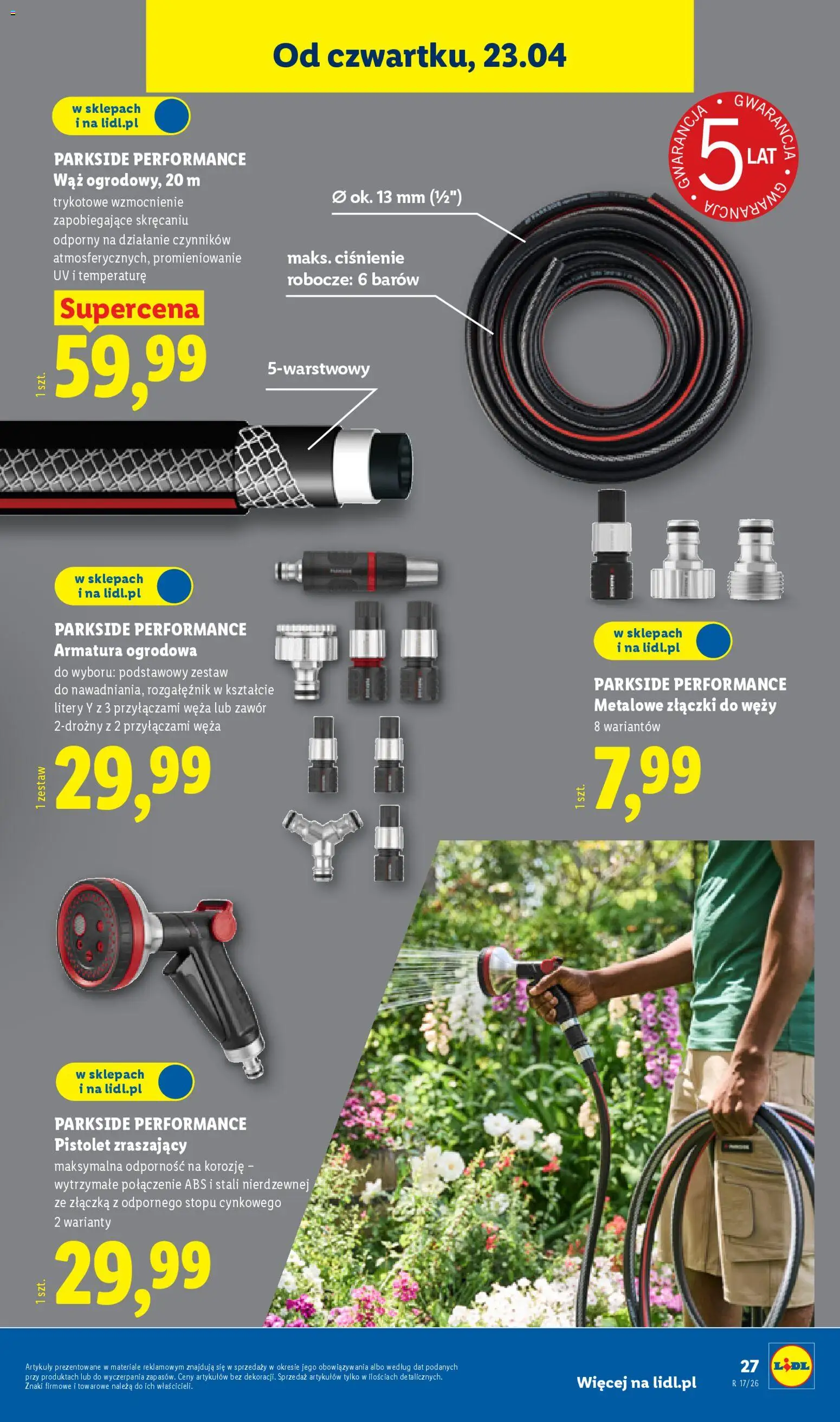 Lidl Polsko katalog od 20.04.2026 | Strana: 39 | Produkty: Parkside