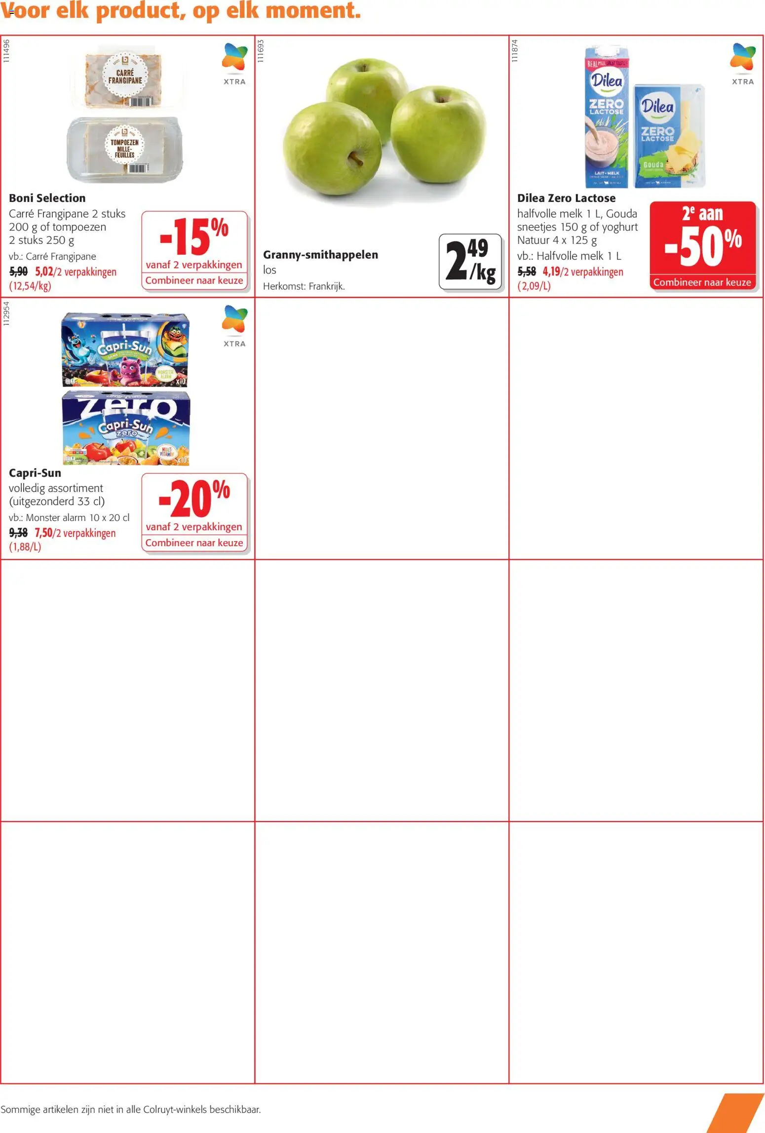 {H1} | Pagina: 21 | Producten: Halfvolle Melk, Gouda, Melk, Yoghurt