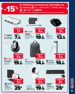 Vista previa Teclado + ratón MK 270, Teclado + ratón MK 270 8 teclas de acceso directo válido desde el 18/08/2026 | Página: 35 | Productos: Mouse, Cámara, Cable, USB
