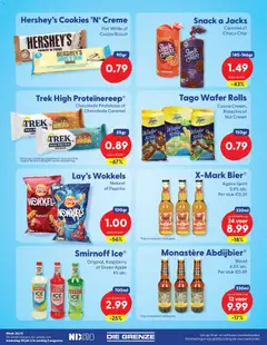 Die Grenze folder - Voorbeeld van een folder van Die Grenze, geldig van 20-07-2026 | Pagina: 4 | Producten: Chocolade, Kész piskótalap, Fehérje, Crème