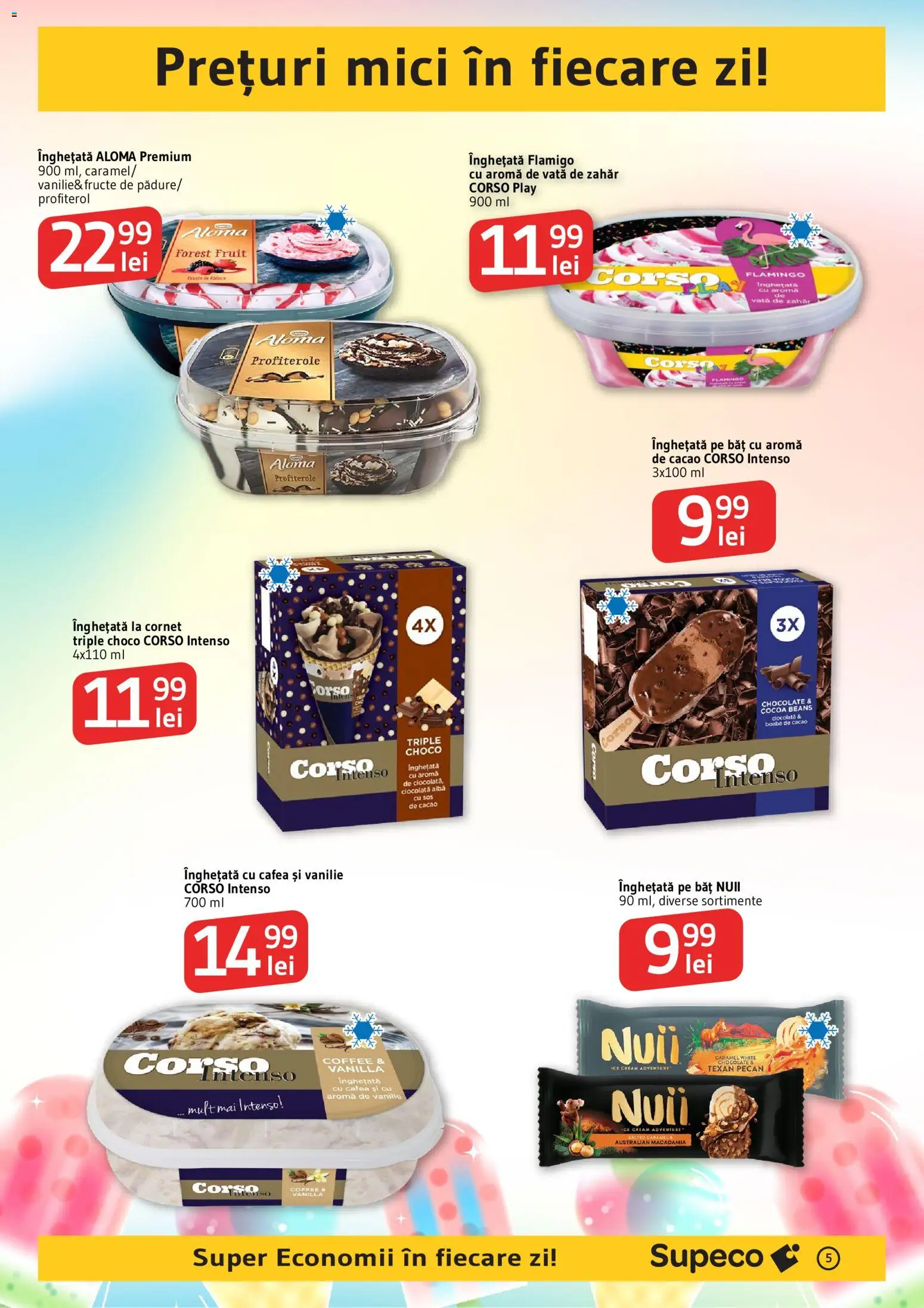 Noul catalog Supeco – valabil de la 23.07.2026 | Pagină: 5 | Produse: Alba, Mici, Cafea, Cacao
