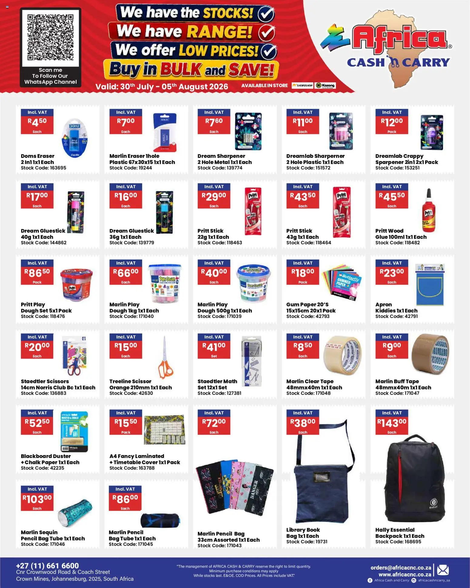 New Africa Cash & Carry catalogue – valid from 30/07/2026 | Page: 59
