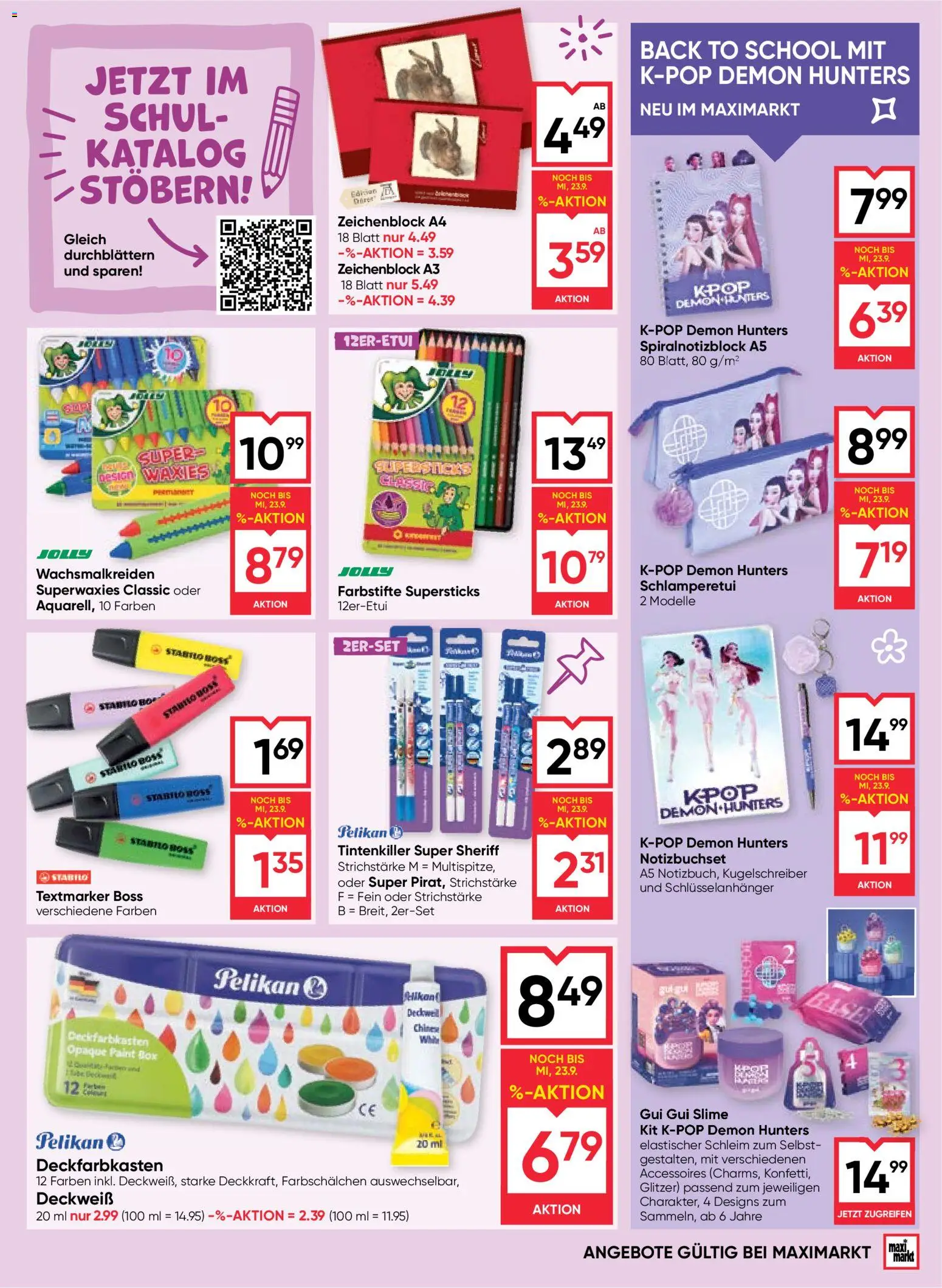 Maximarkt Flugblatt gültig ab 10.09.2026 | Seite: 21 | Produkte: Box