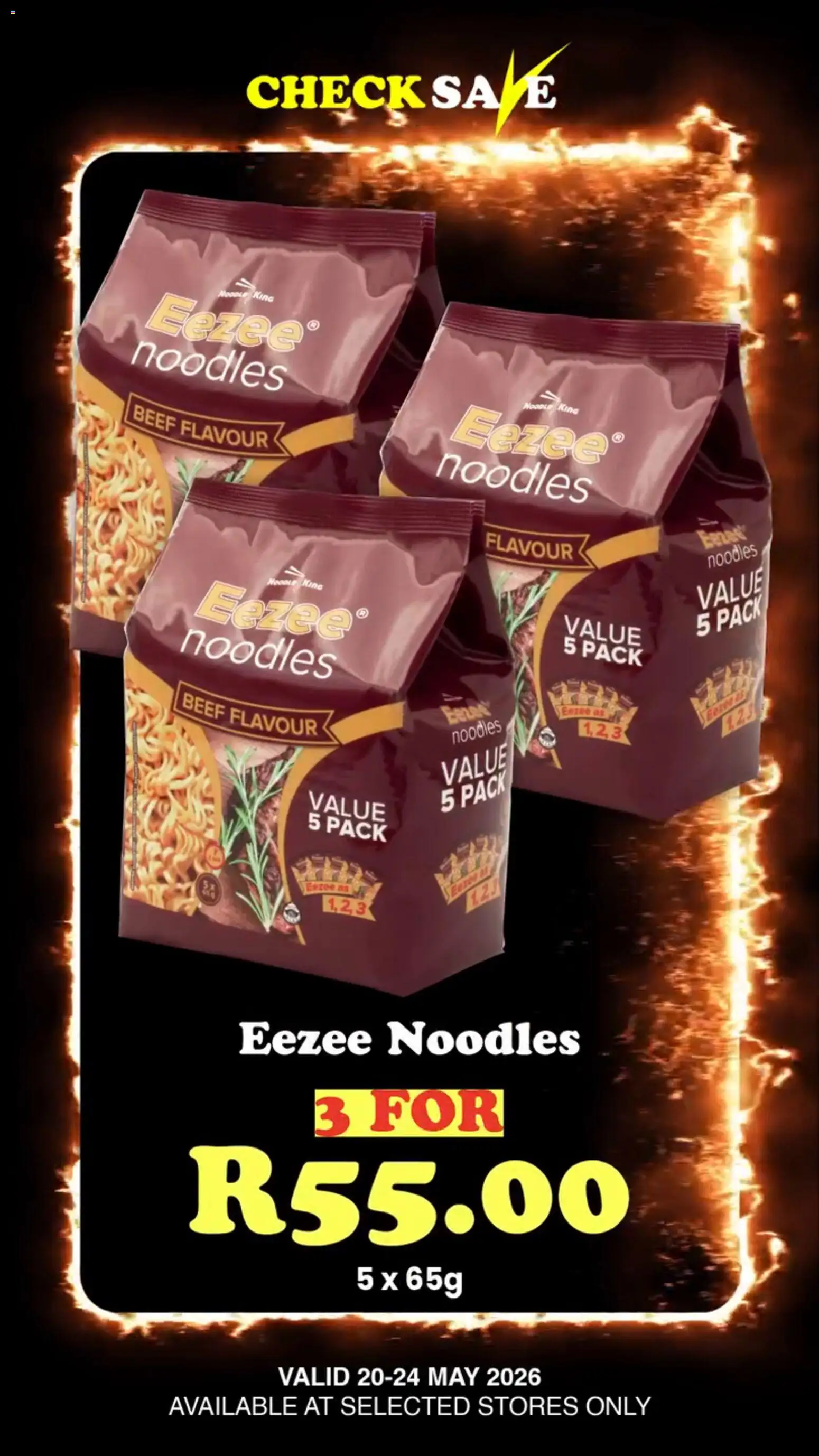 New Check Save catalogue – valid from 20.05.2026 | Page: 5 | Products: Noodles, Beef