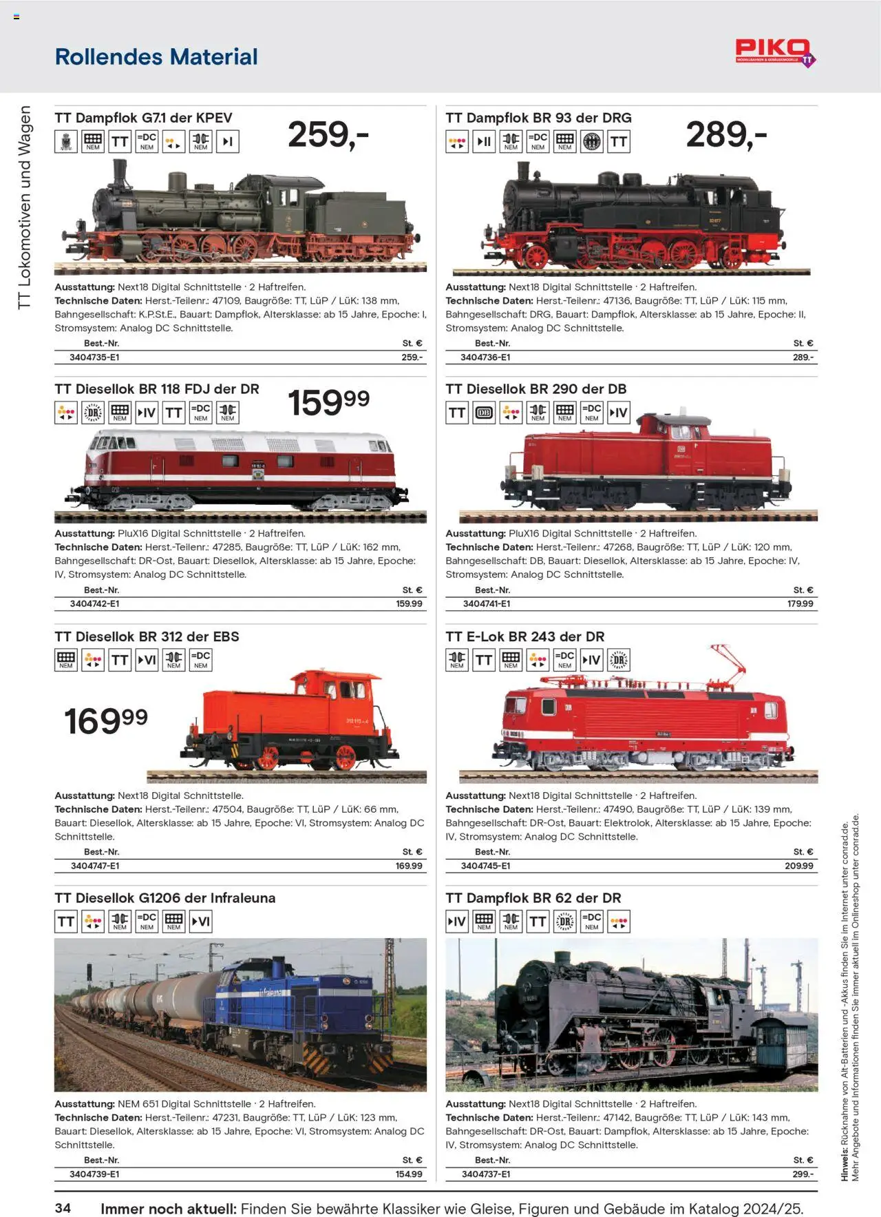 Conrad  Modellbahn Katalog – gültig ab 25.08.2025 | Seite: 36