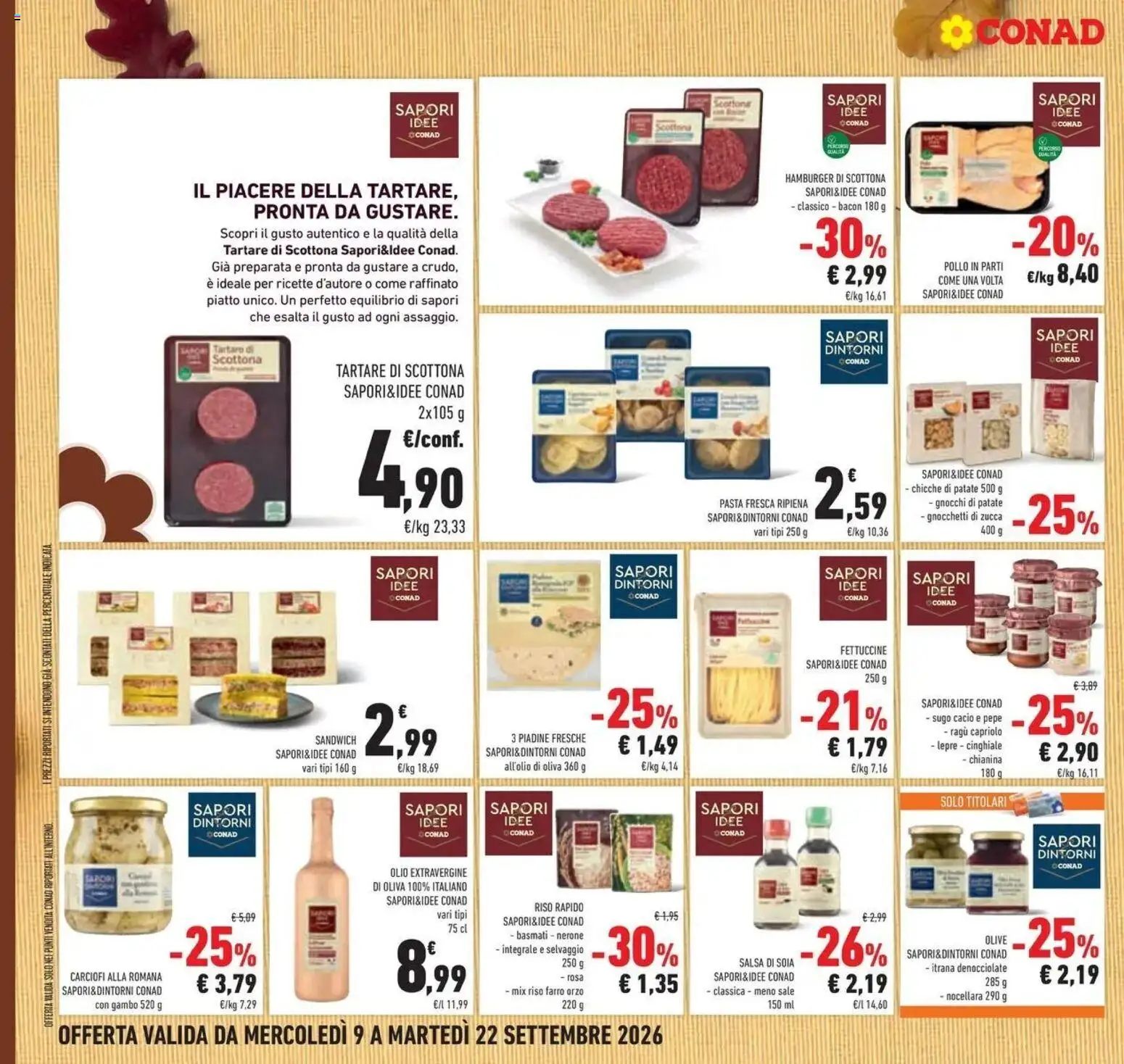 Volantino Conad dal 09/09/2026 > Anteprima | Pagina: 24