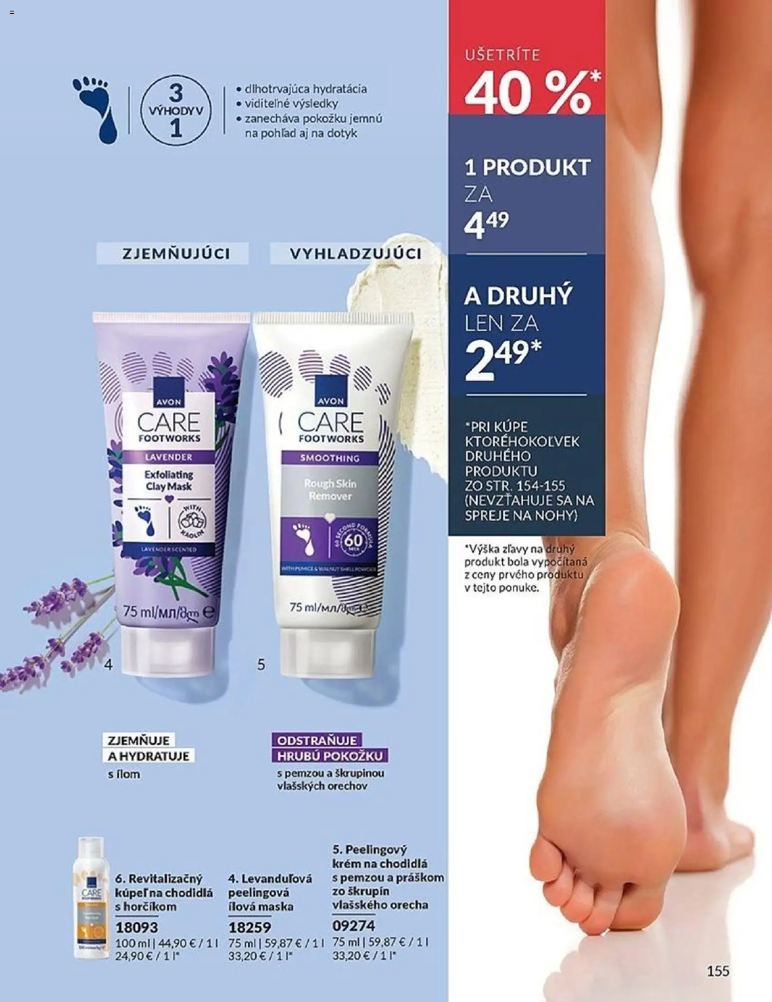 Nové Avon akcie – leták je platný od 01.03.2026 | Strana: 155 | Produkty: Kúpelňa, Maska, Krém