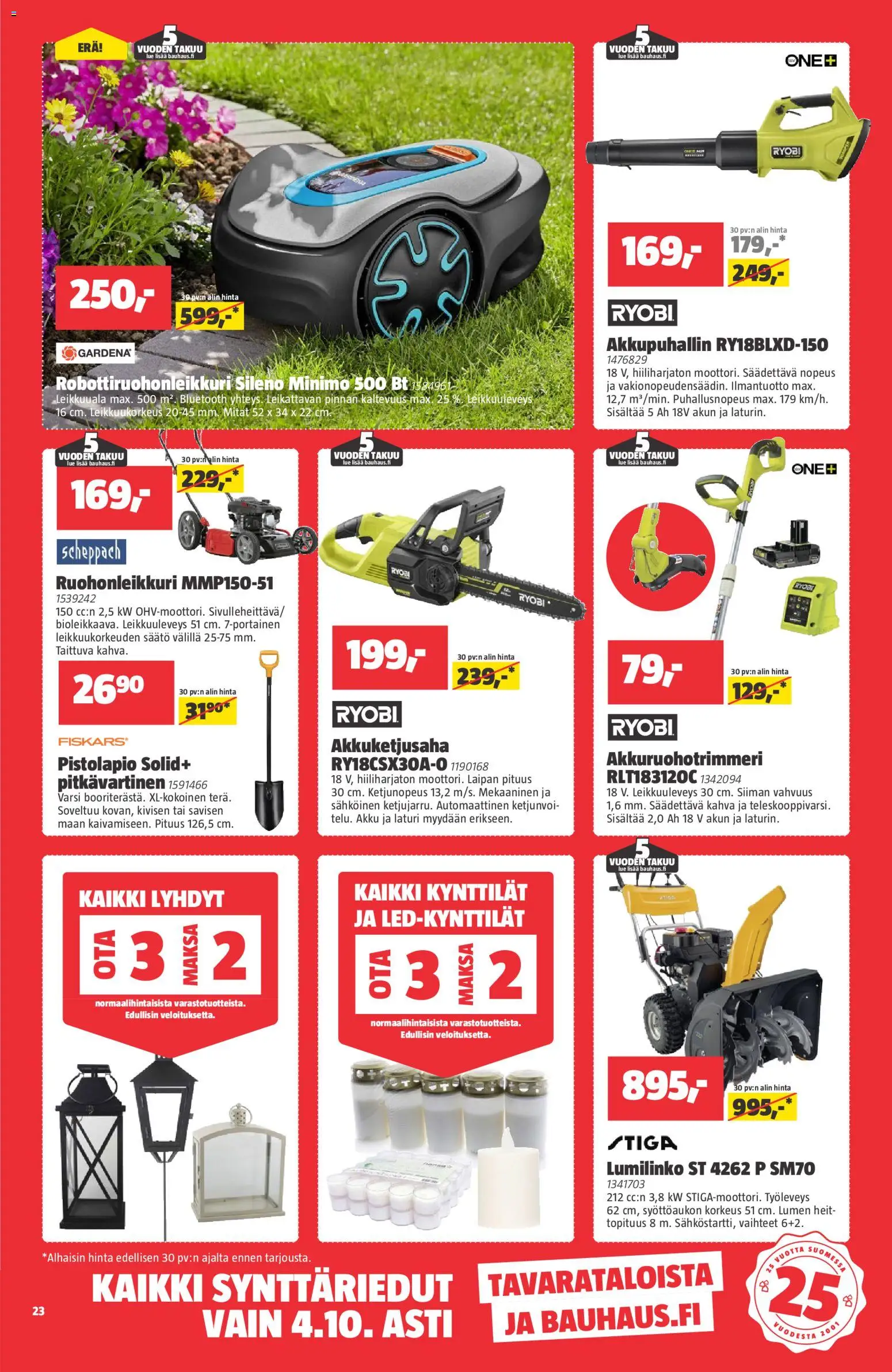 Bauhaus tarjoukset – voimassa 18/09/2026 alkaen | Sivu: 23