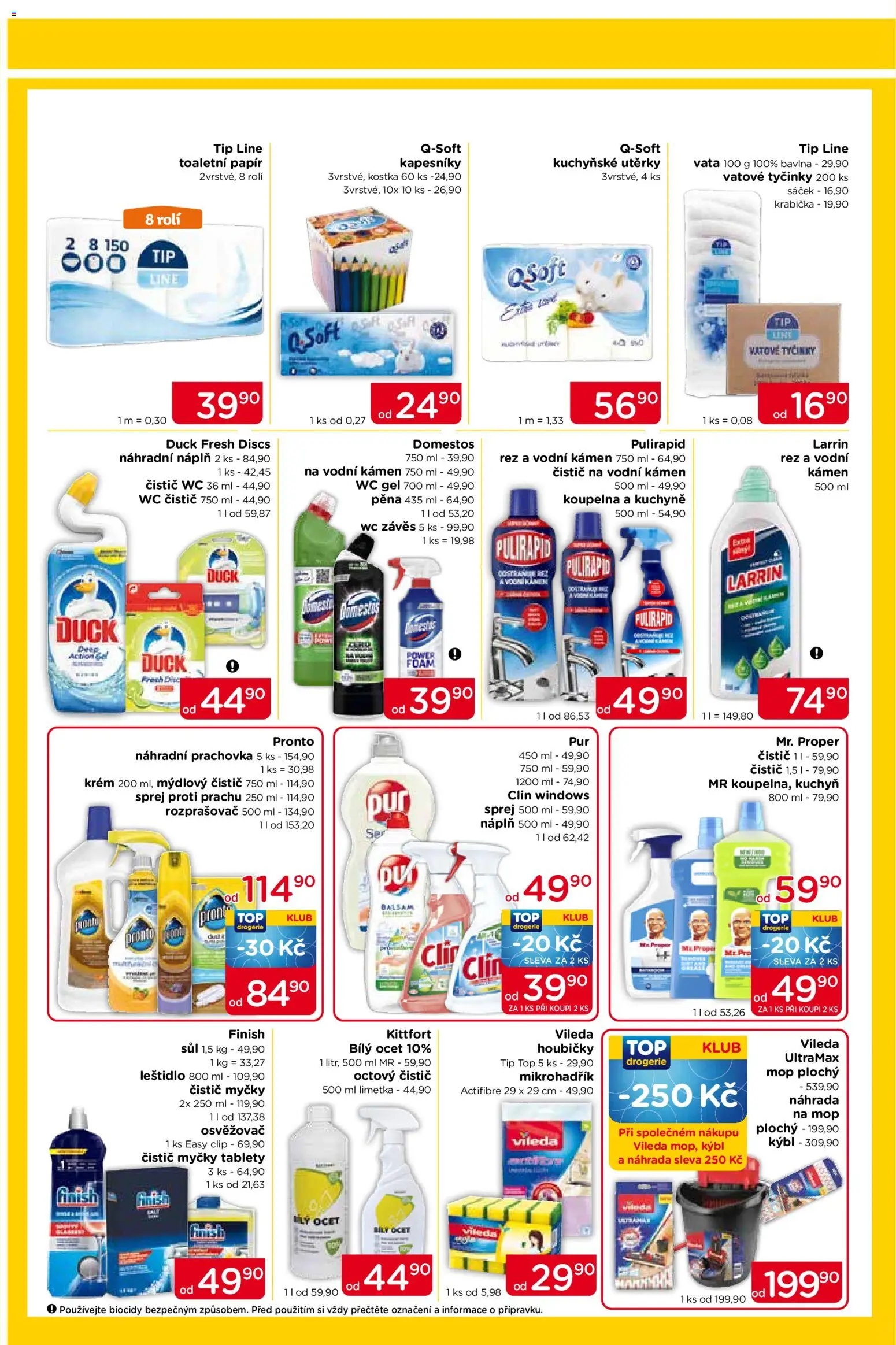 Top drogerie leták od 15.10.2026 | Strana: 3 | Produkty: Finish, Krabička, Tyčinky, Drogerie