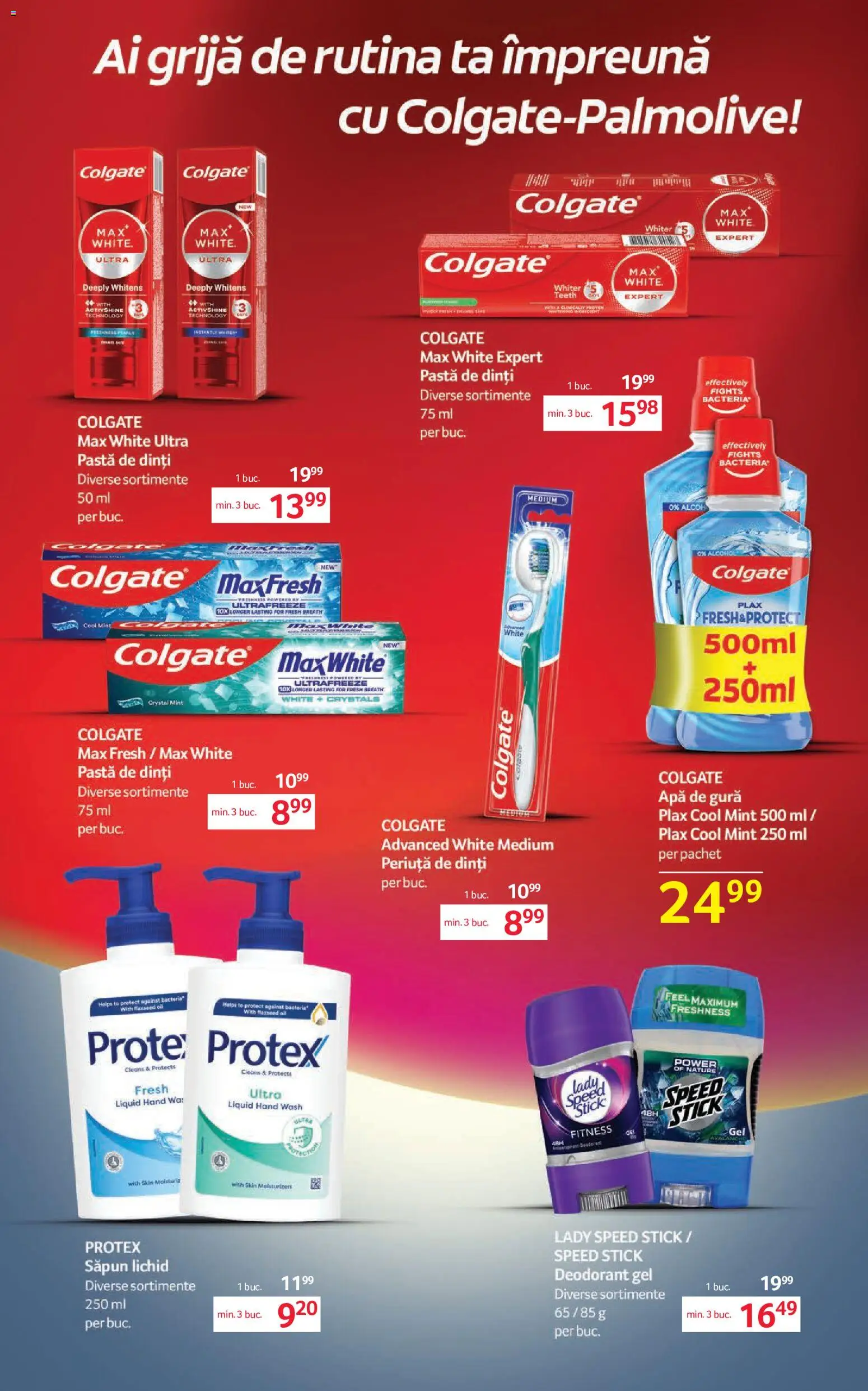 Noul catalog Selgros – valabil de la 07.08.2026 | Pagină: 13 | Produse: Pomelo, Săpun, Pastă de dinți, Periuță de dinți