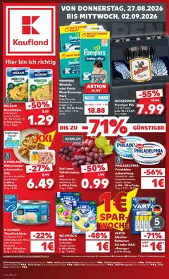 Kaufland Prospekt Zerbst ab 27.08.2026 gültig