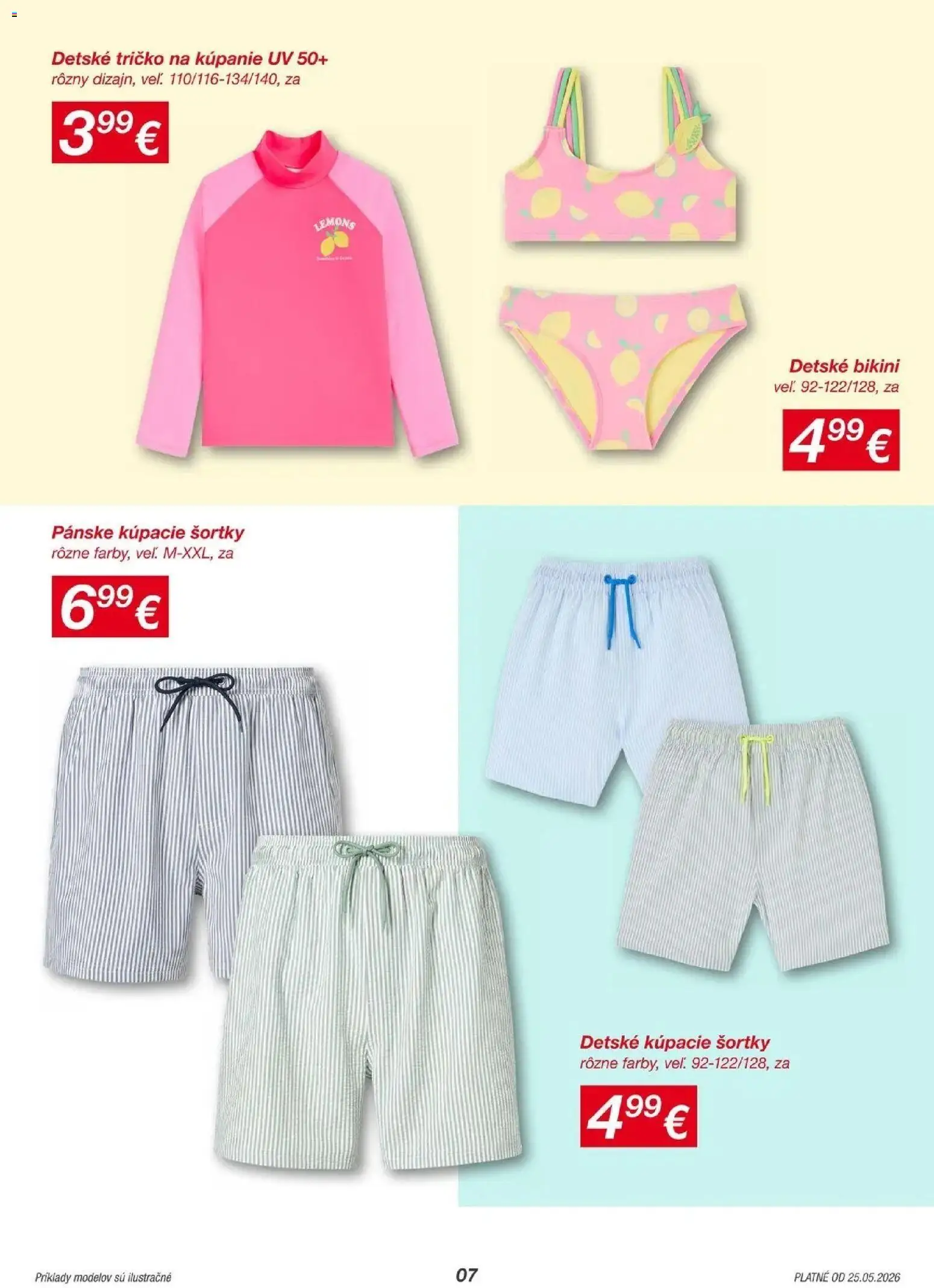Nové Kik akcie – leták je platný od 25.05.2026 | Strana: 7 | Produkty: Tričko