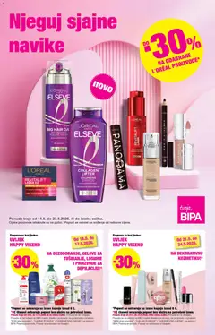 Bipa Katalog - Pregled kataloga iz trgovine Bipa, vrijedi od 14.05.2026