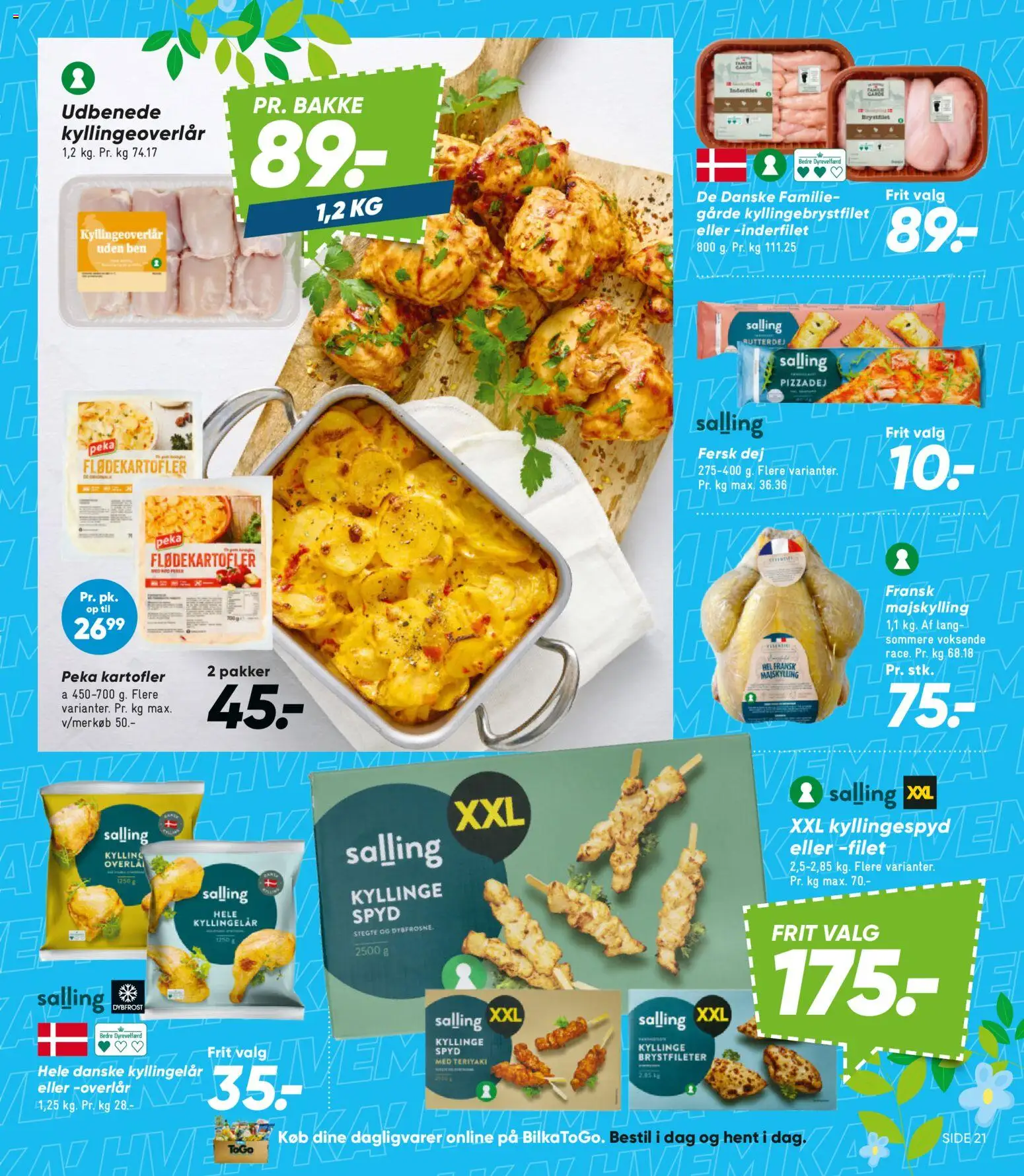 Bilka tilbudsavis – gyldig fra 22.05.2026 | Side: 27 | Produkter: Pizzadej, Kartofler