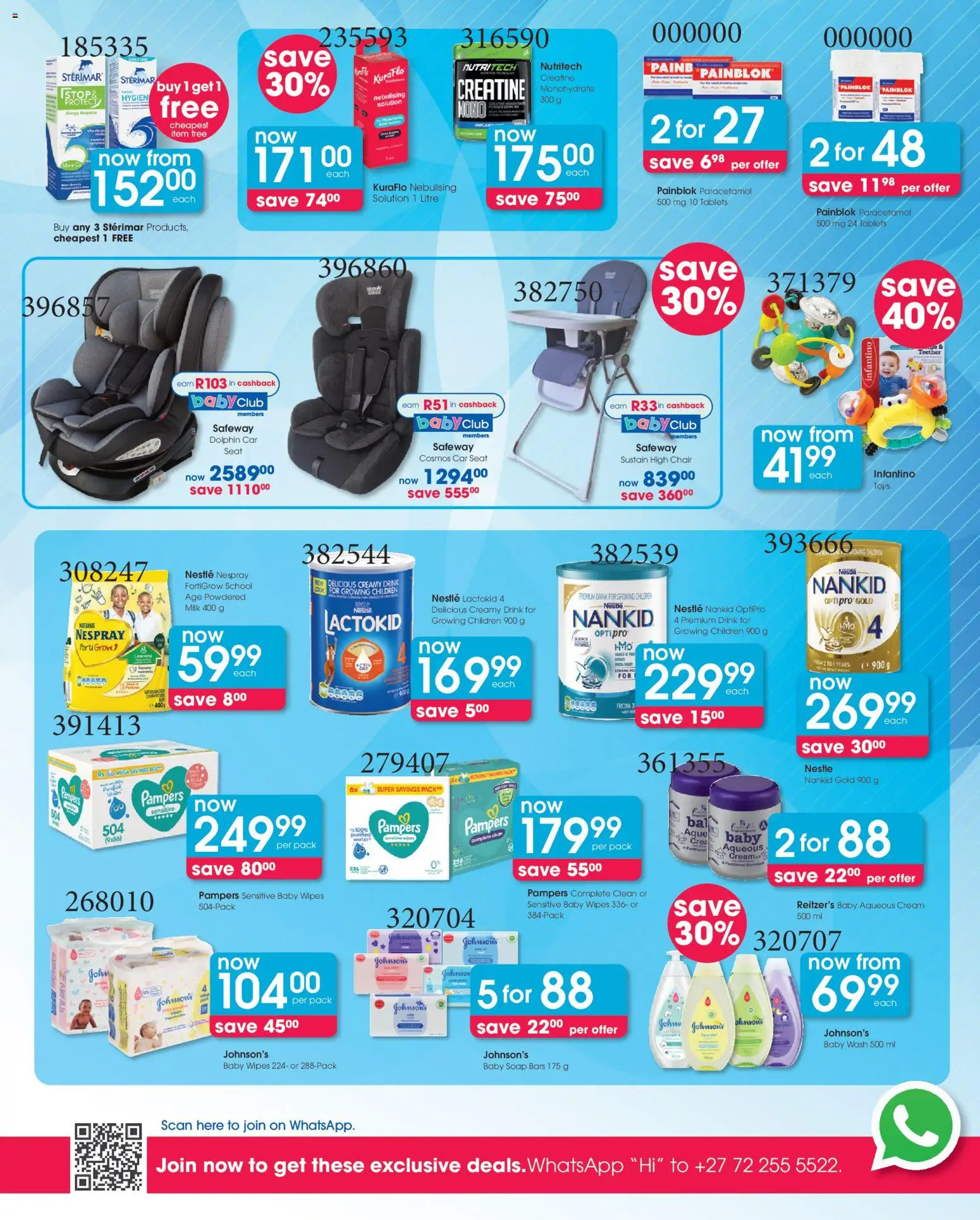 New Clicks catalogue – valid from 21.05.2026 | Page: 7 | Products: Toys, Detergente líquido, Milk, Cream
