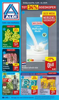 Aldi folder week 38 - Voorbeeld van een folder van Aldi, geldig van 14-09-2026